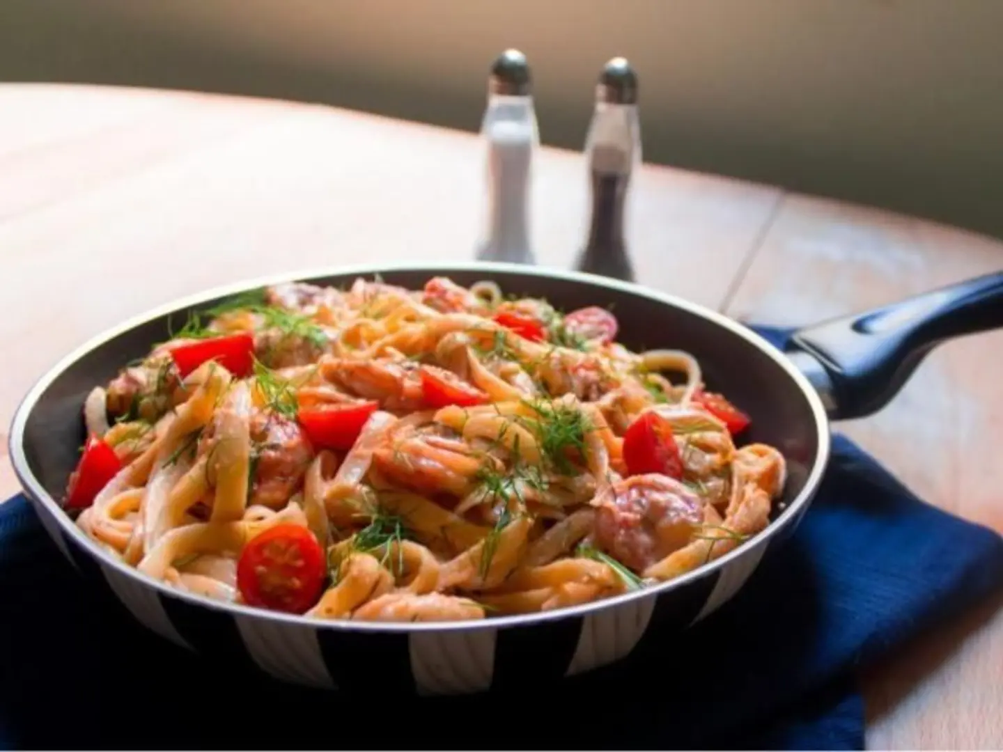 Red Shrimp Pasta