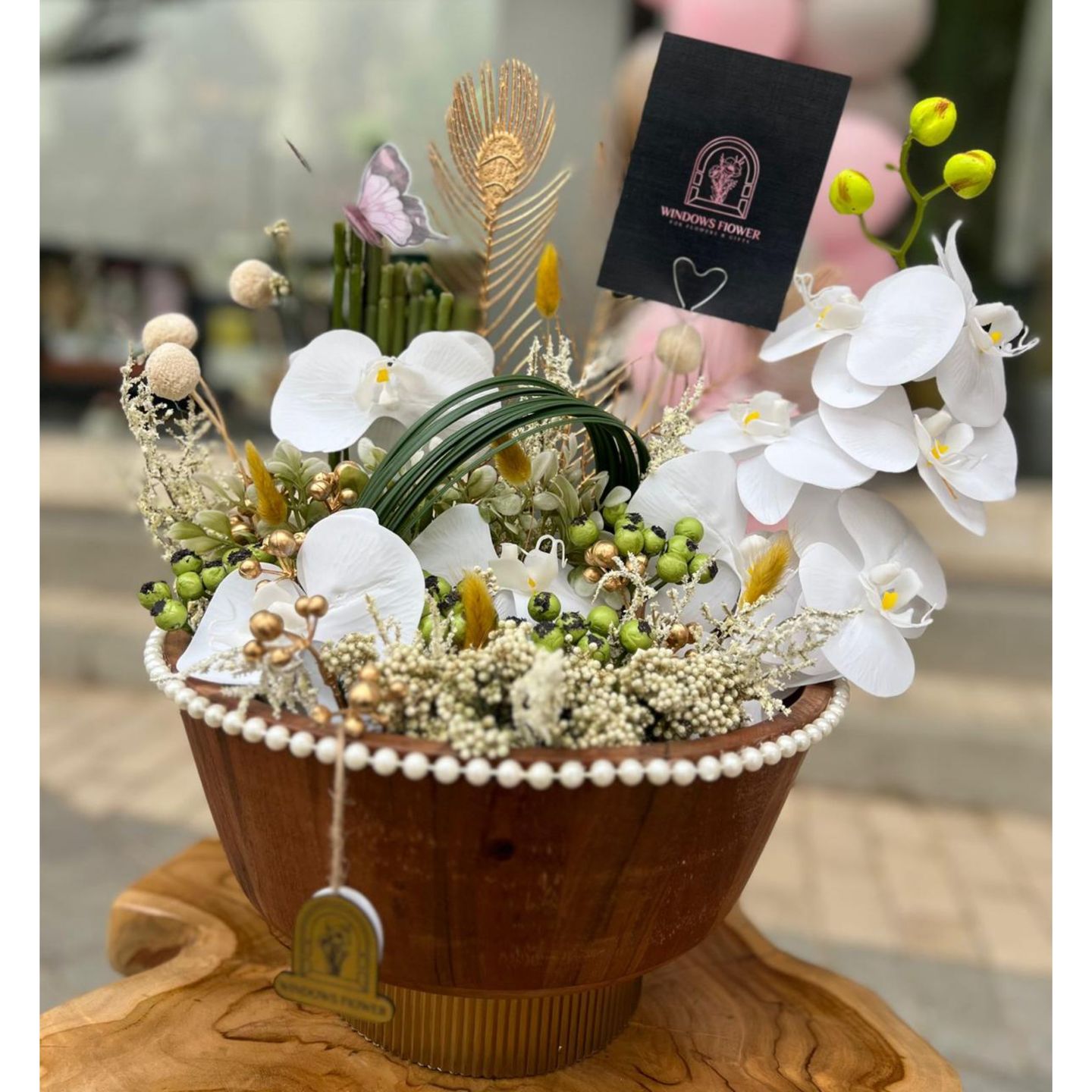 Artificial Rose Dish