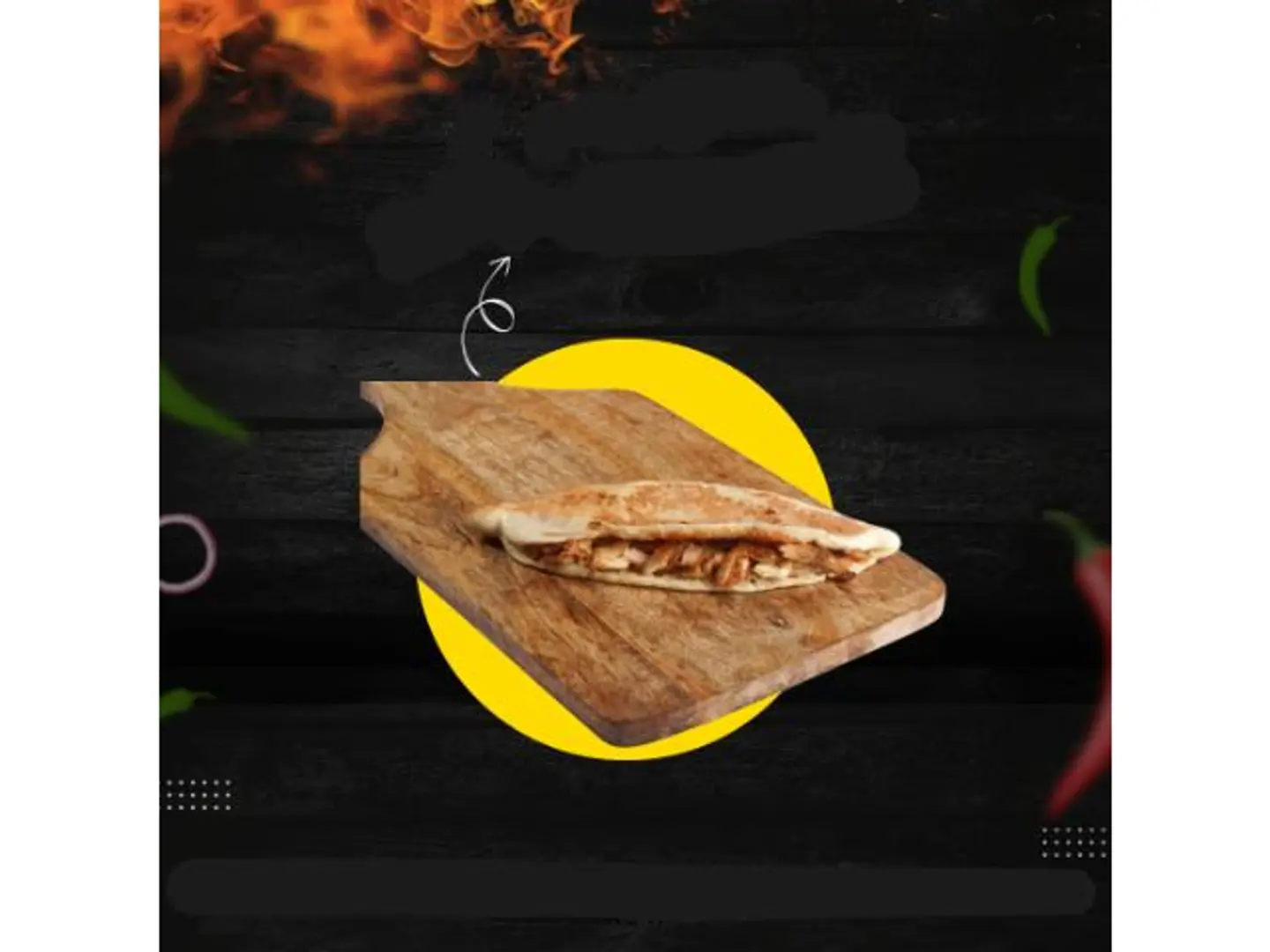 ساندوتش وسط لحم