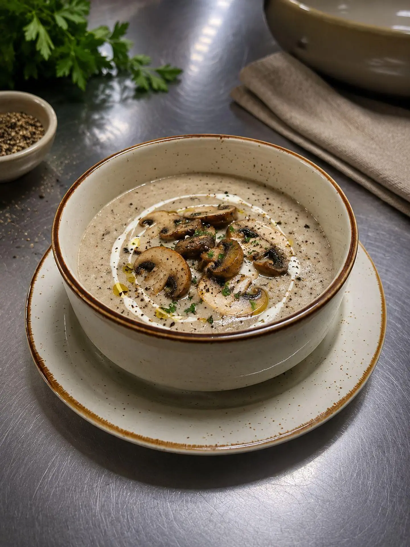 Mushroom Cream Soup