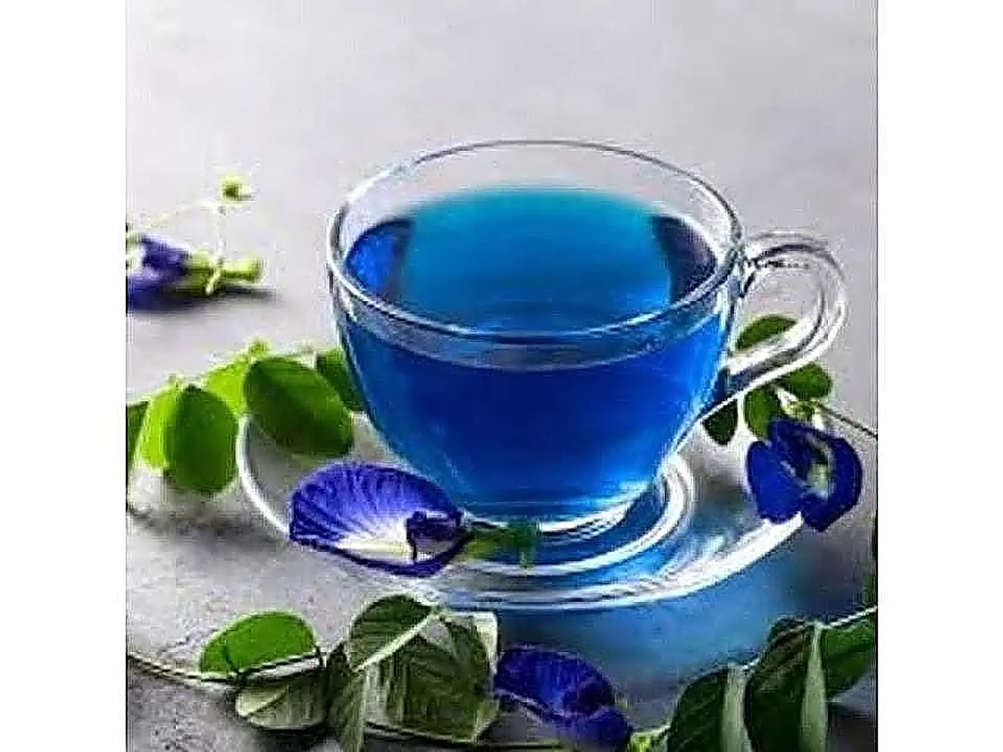 شاي ازرق