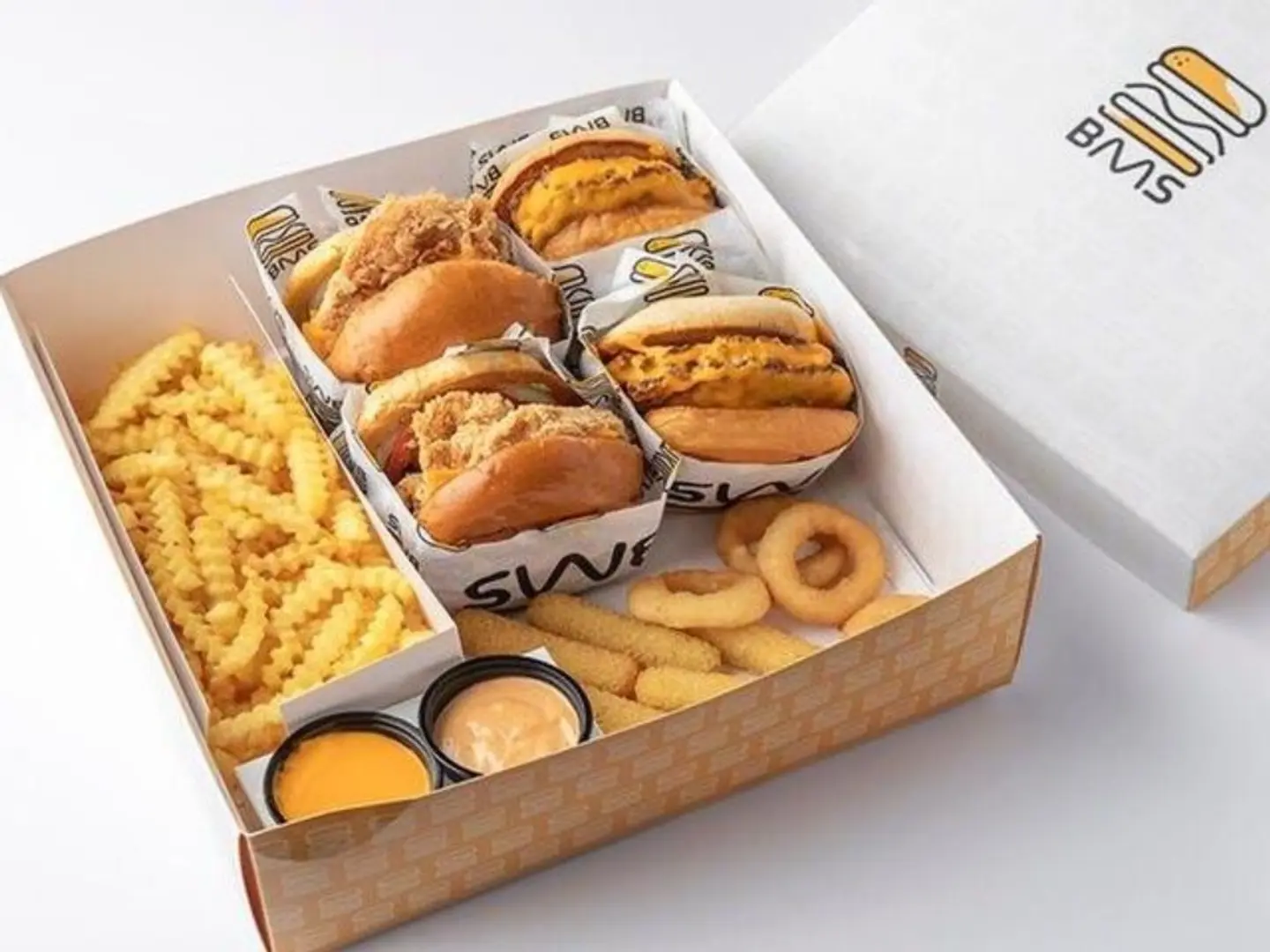 Friday Box 4 Burgers