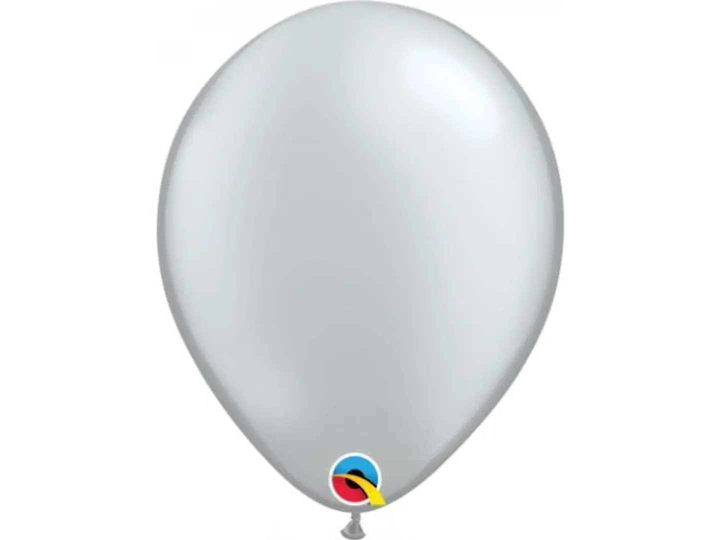 Silver Helium Balloon
