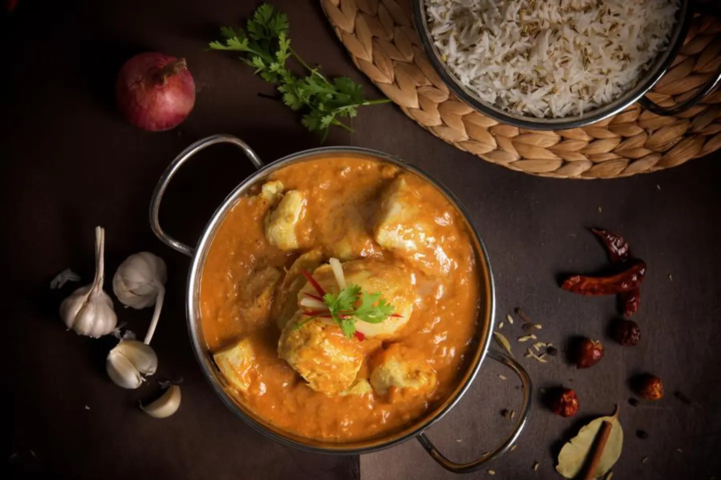 دجاج مع كورما