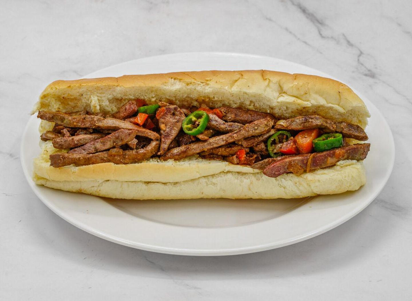 Liver Sandwich With Two Cheeses