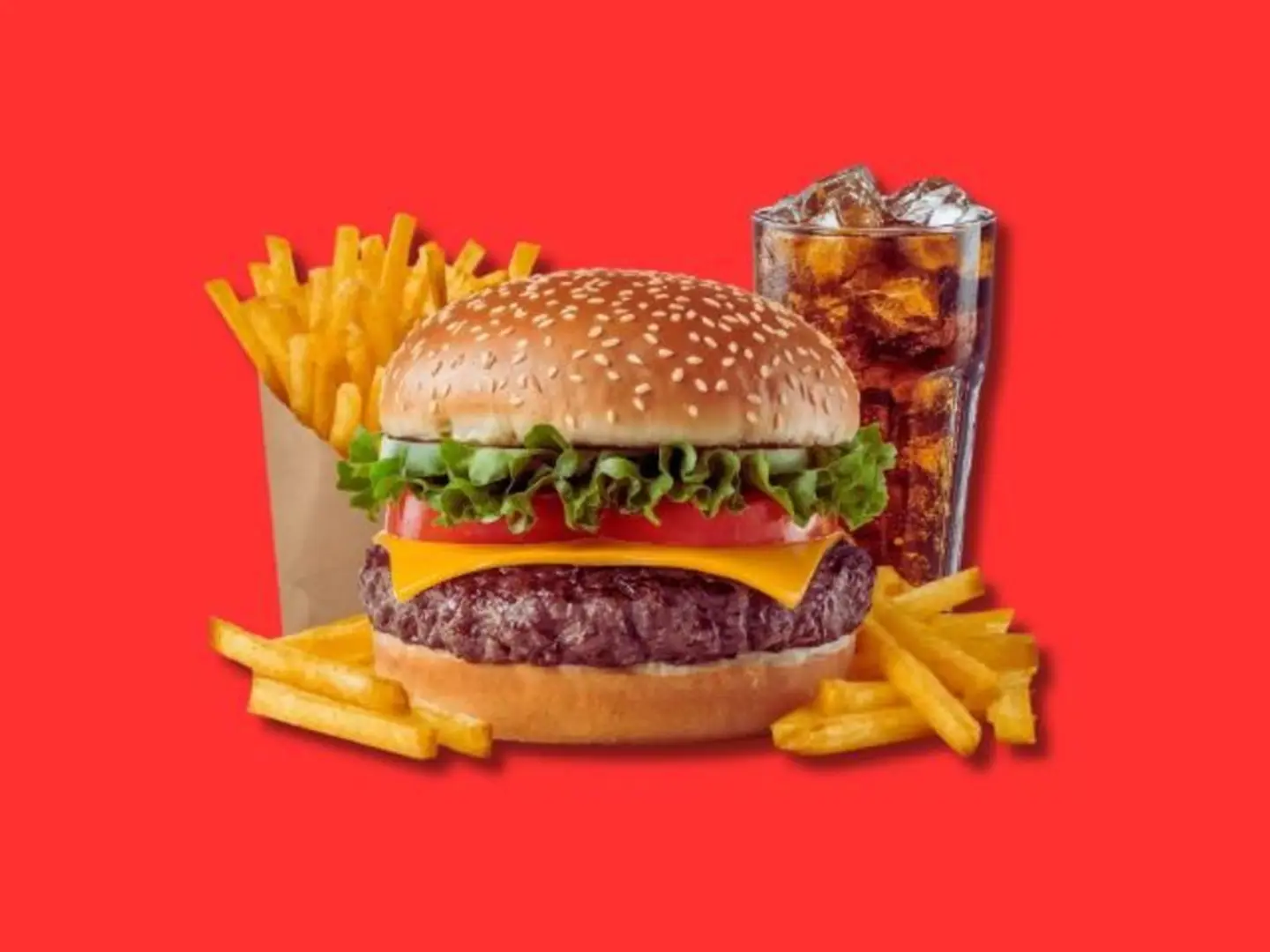 Beef Burger Meal