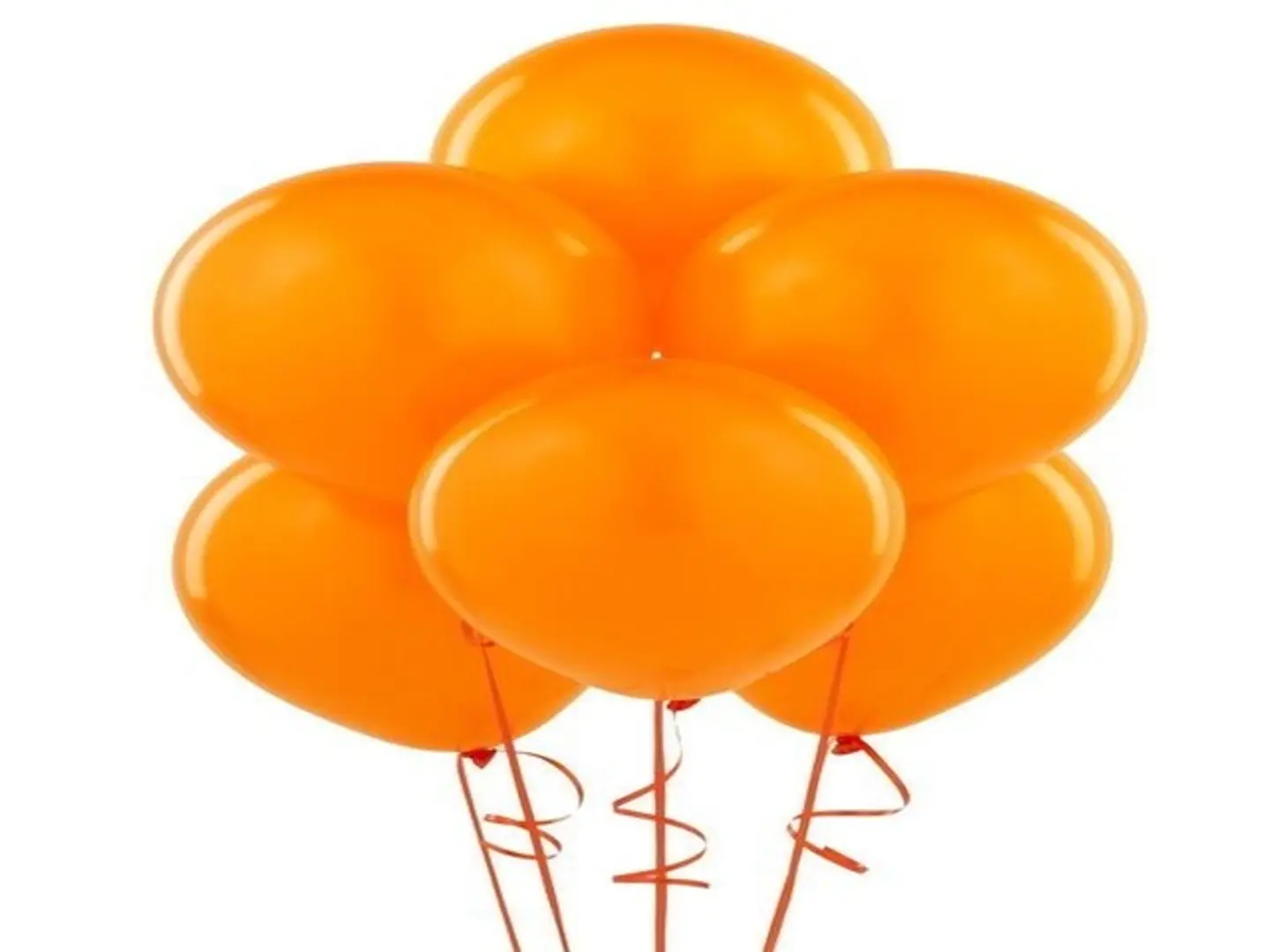 Orange Balloons Bouquet