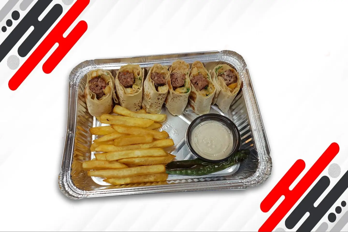 عربي صغير كباب لحم