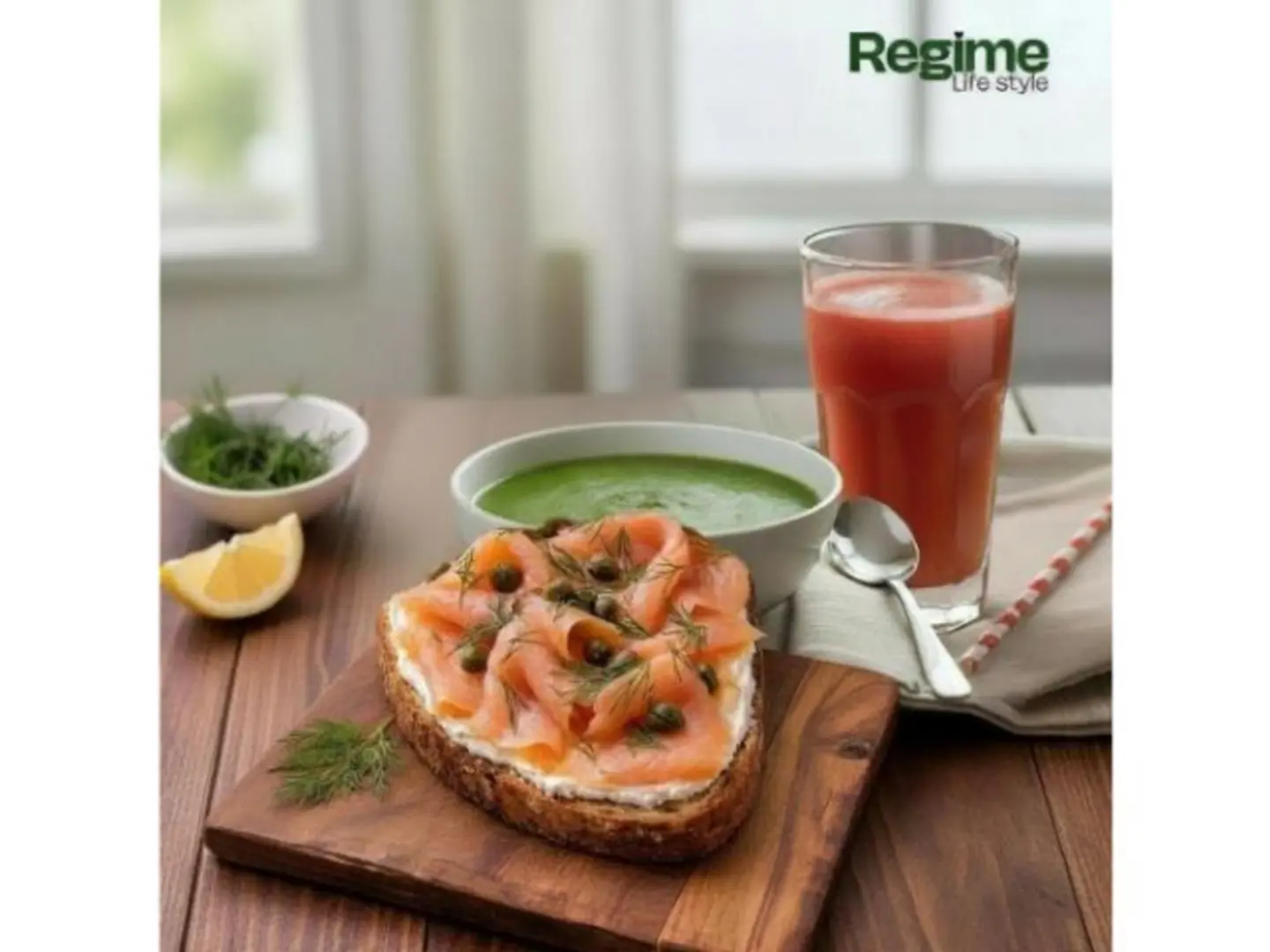 Smoked Salmon Toast With Cream Cheese