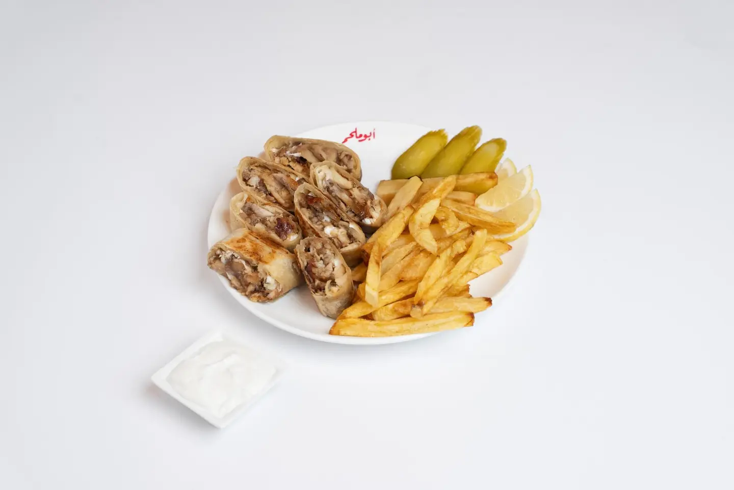 صحن شاورما دجاج