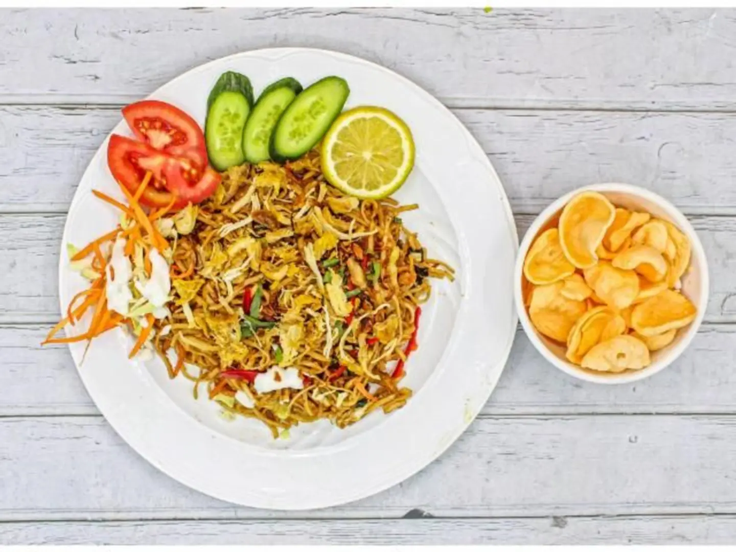 Fried Noodles With Chicken