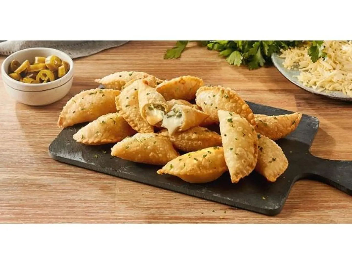 Sambosa With Cheese Puff