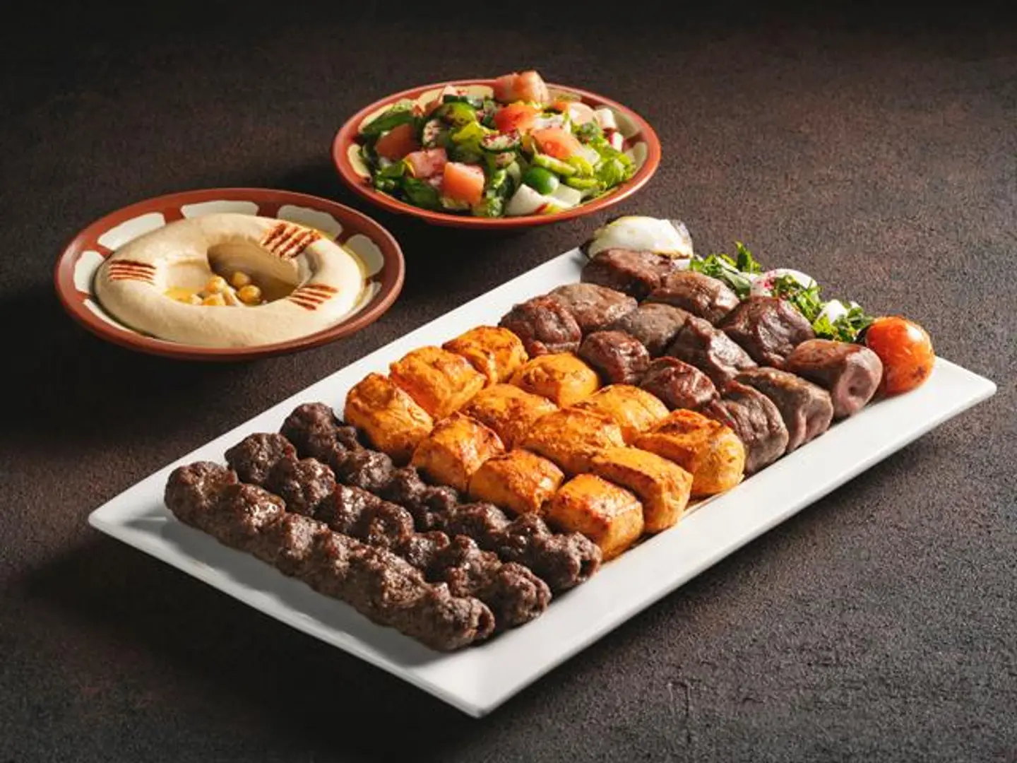 Kabab House Mixed Grill Platter (Serves 3)