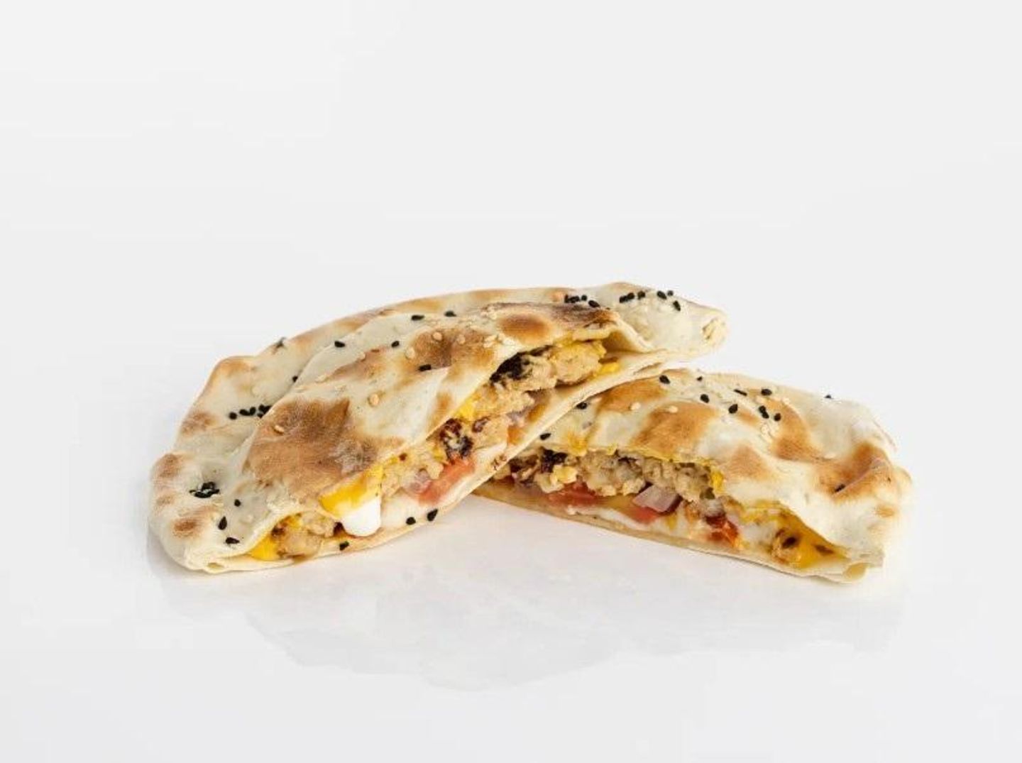 ساندوتش شاورما مكسيكي صغير