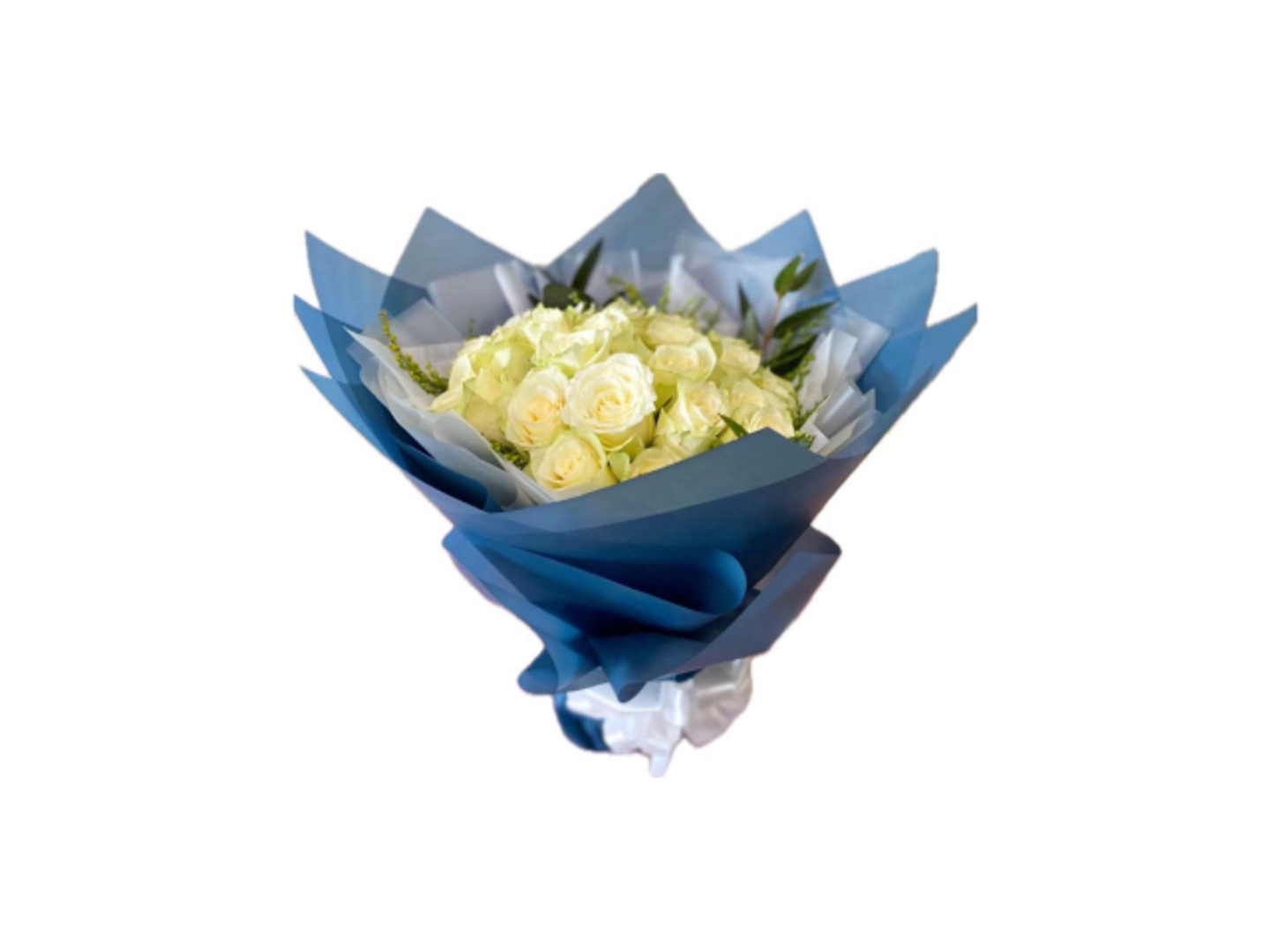 ١٣- باقة روز أبيض