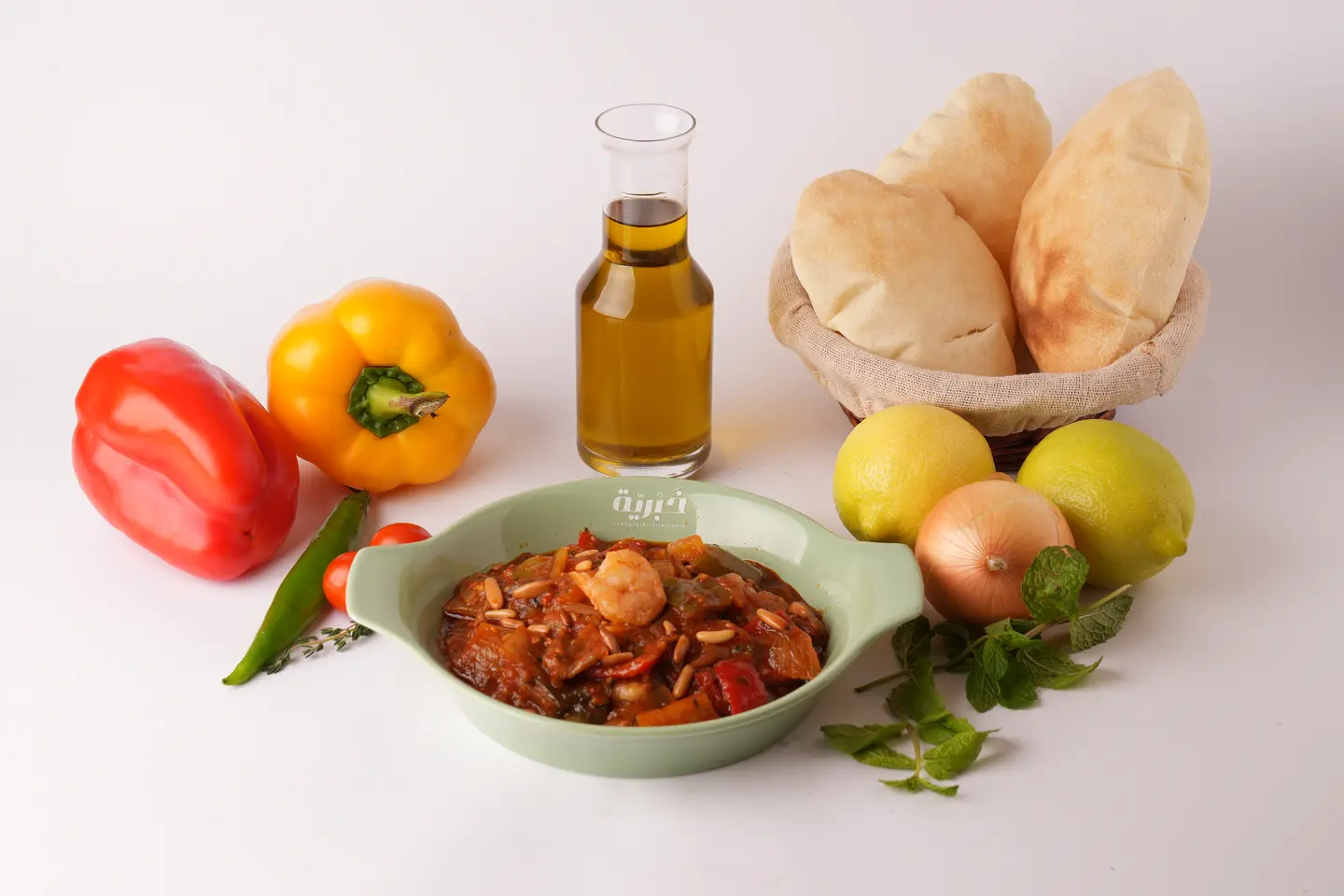 Shrimp With Beirutieh Sauce
