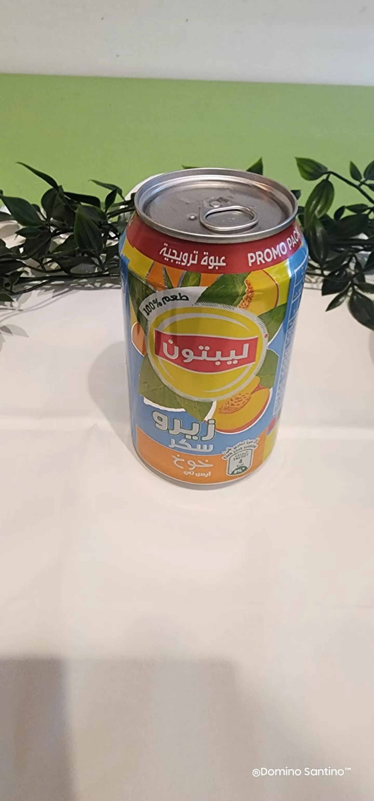 ليبتون خوخ بدون سكر