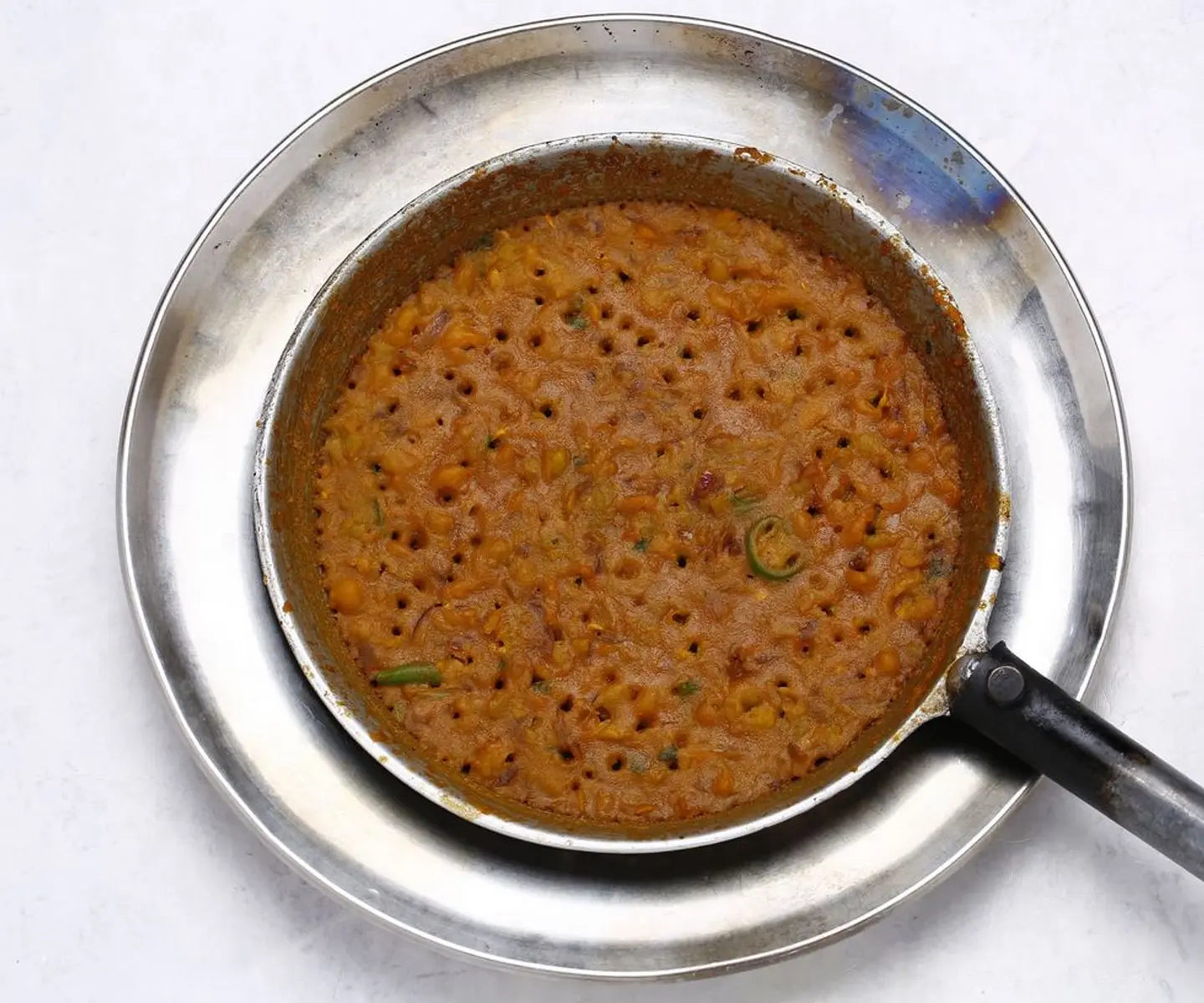 بازلاء مع مع تونة