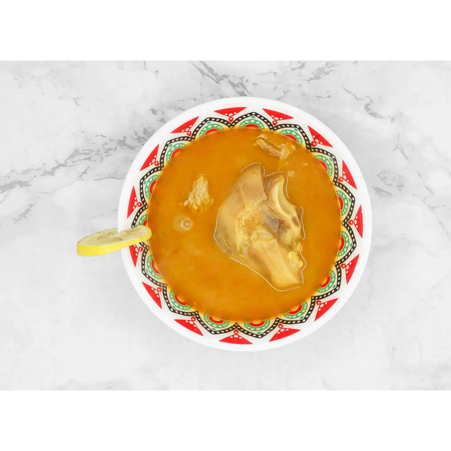 شوربه كوارع  بقري