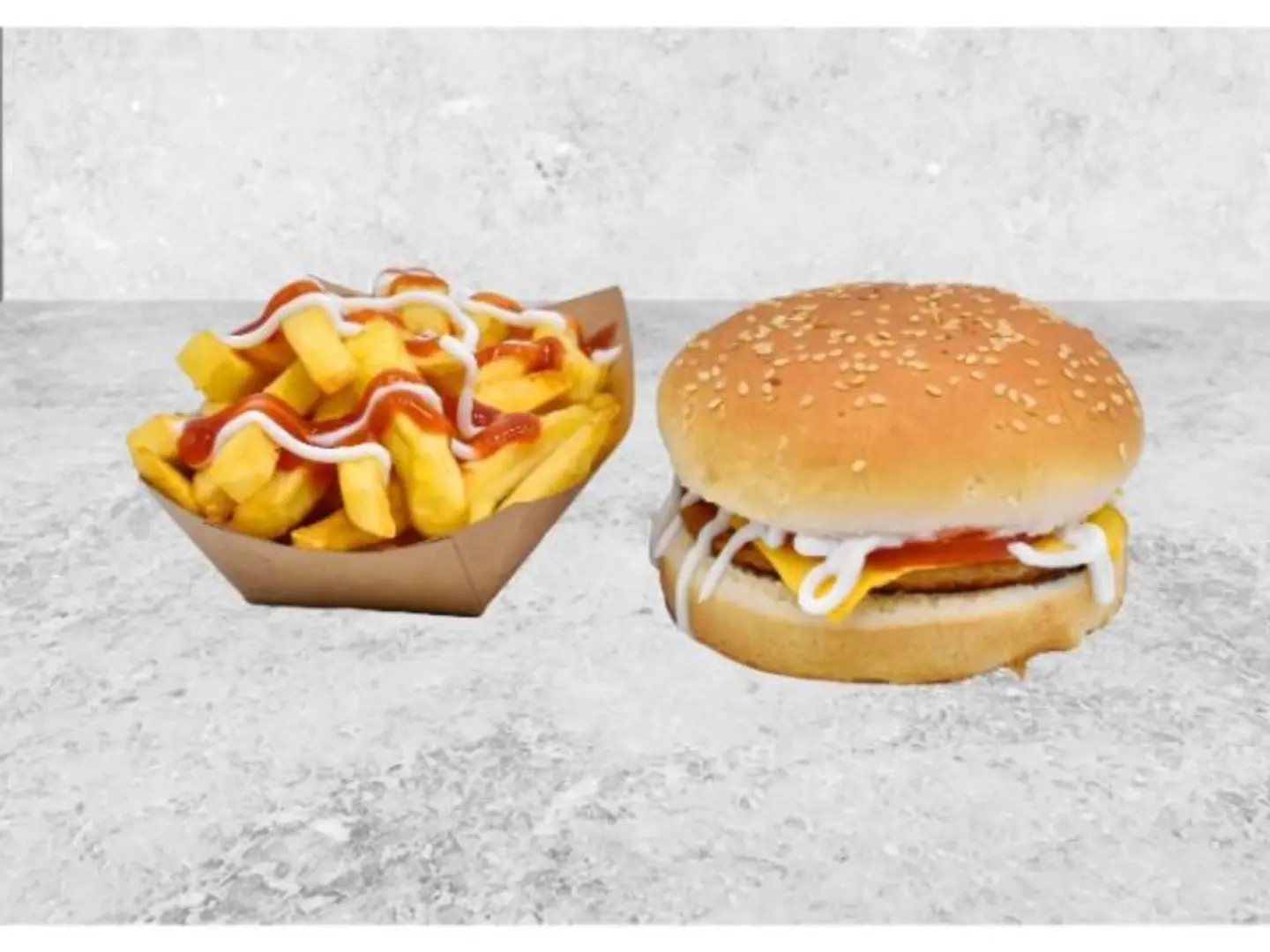 Classic Chicken Burger Meal