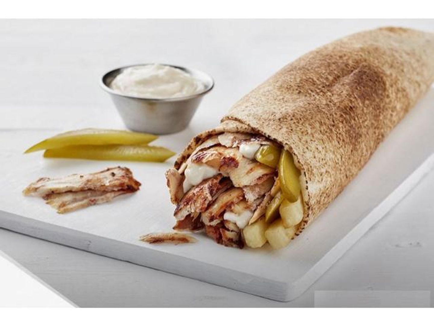 Small Regular Shawarma With Cheese