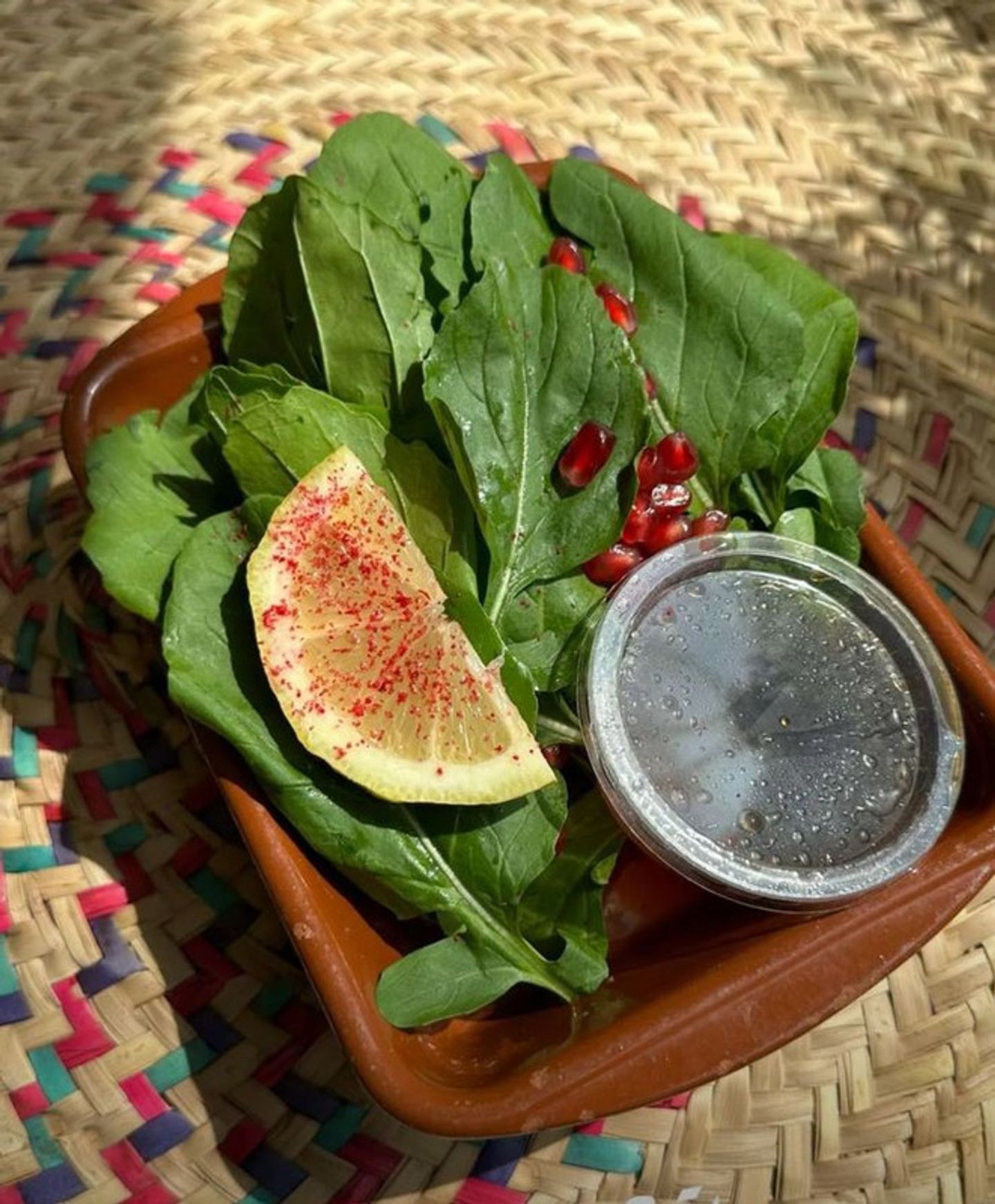 Rocca Salad With Pomegranate