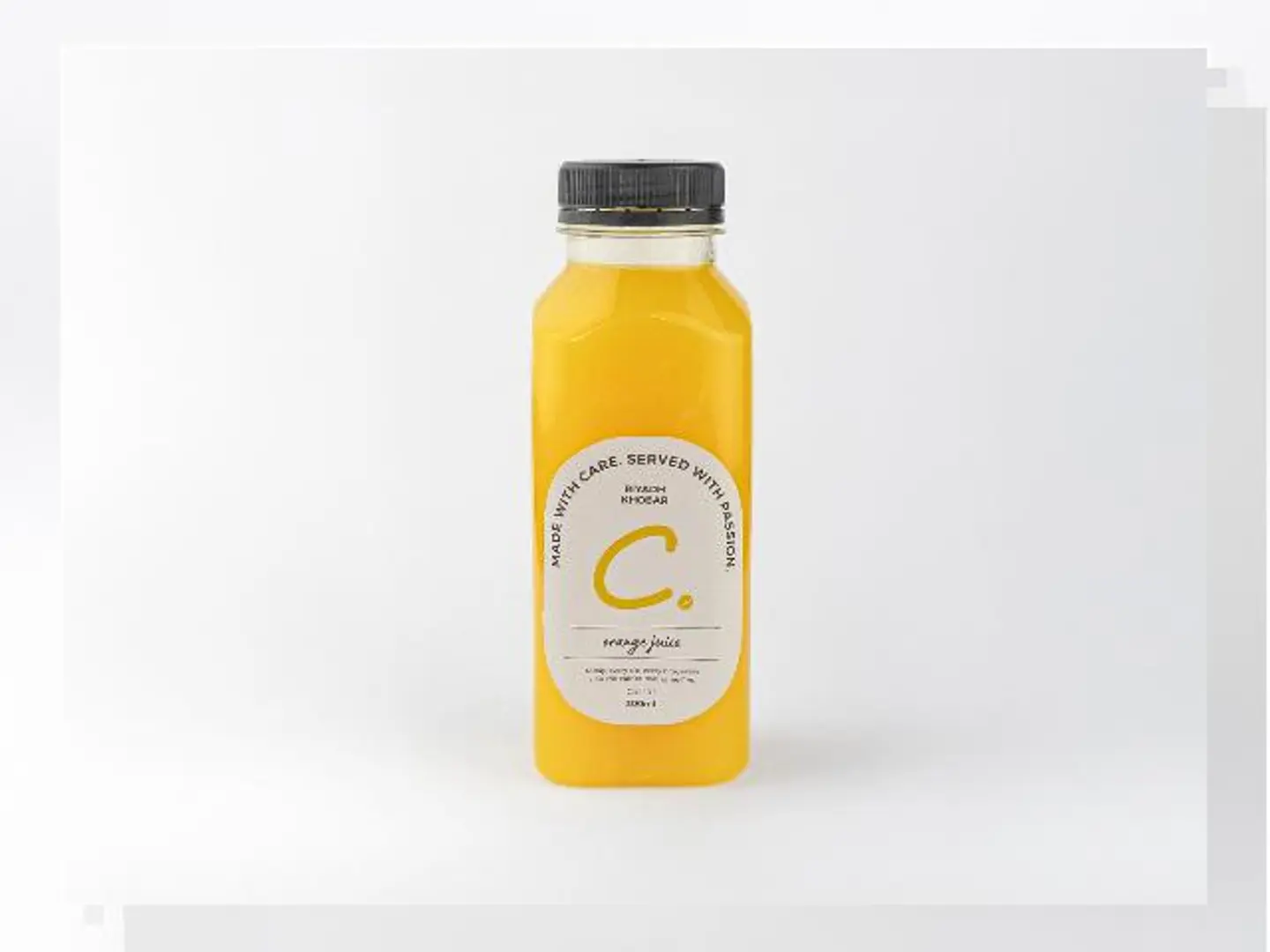 عصير برتقال طازج