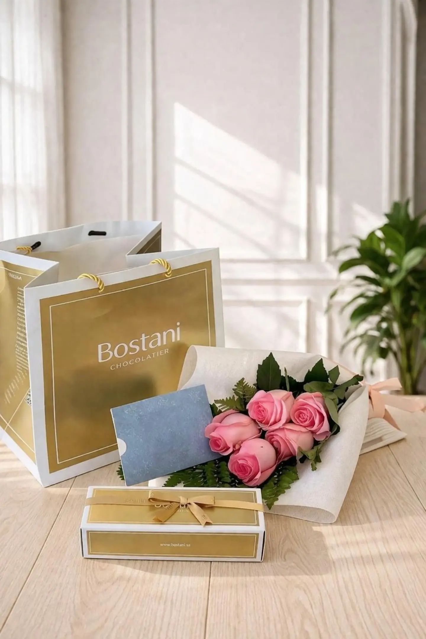 Rose With Bostani Chocolate 2