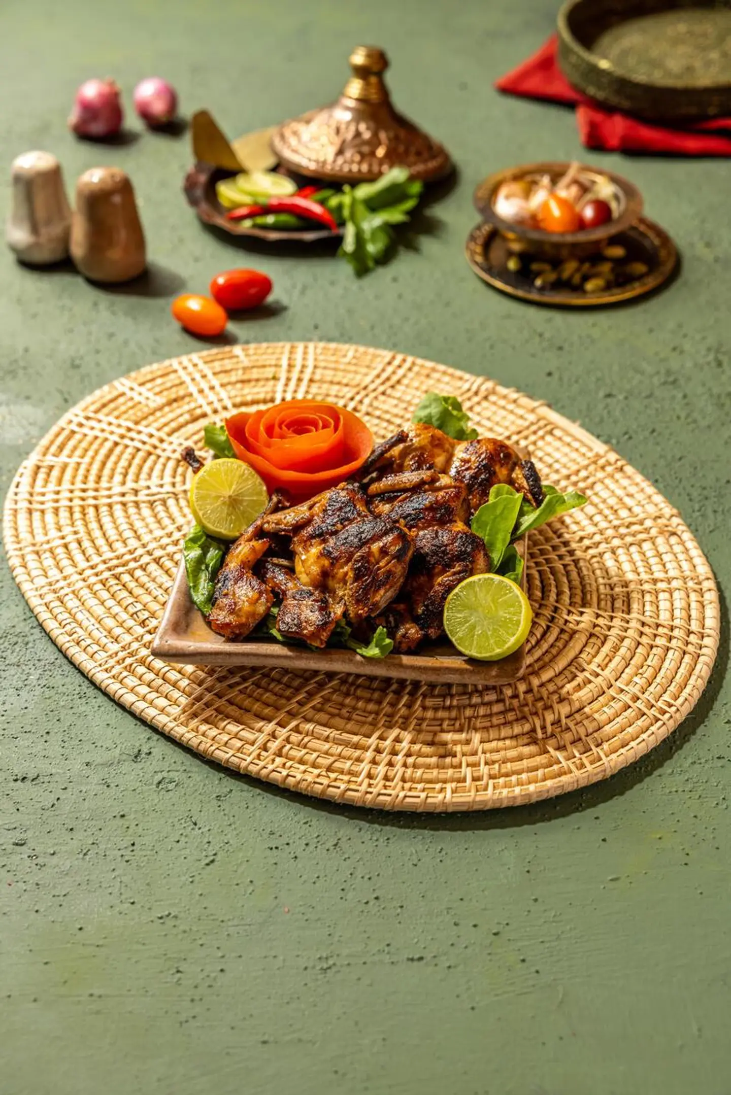 Grilled Quail