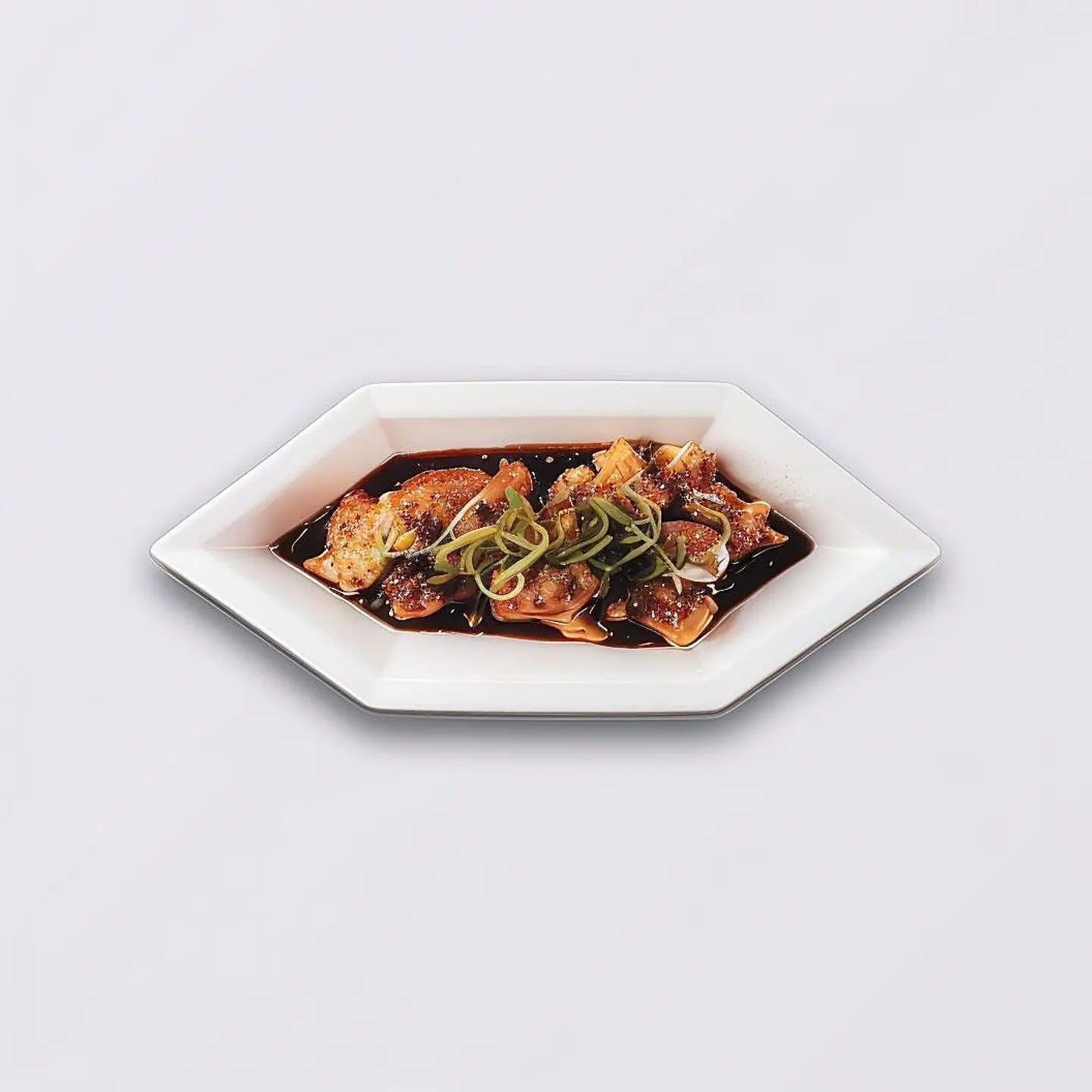 Crispy Chicken With Pepper And Honey Sauce