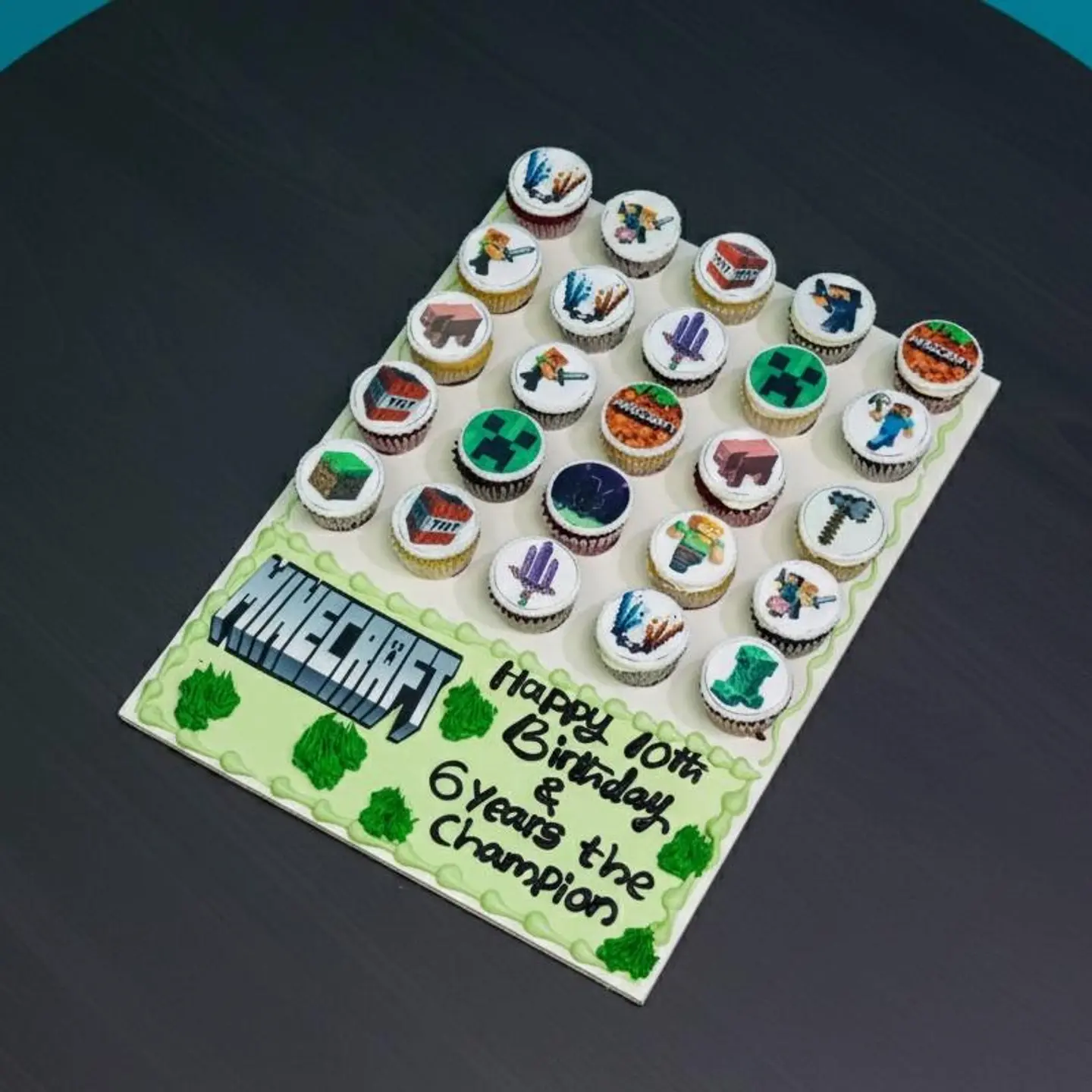 Minecraft Mini Cupcakes