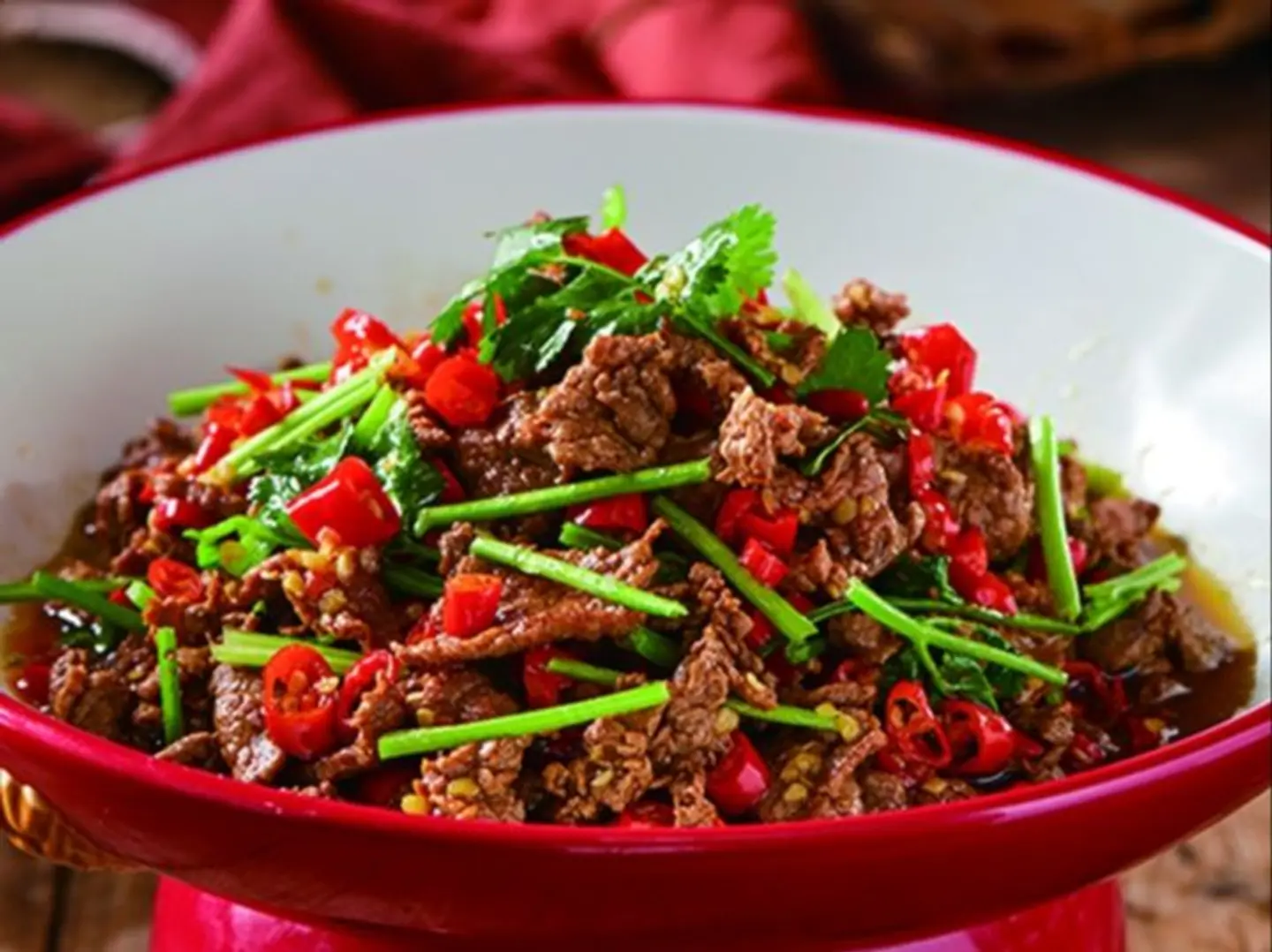 Spicy Fried Beef Large Size