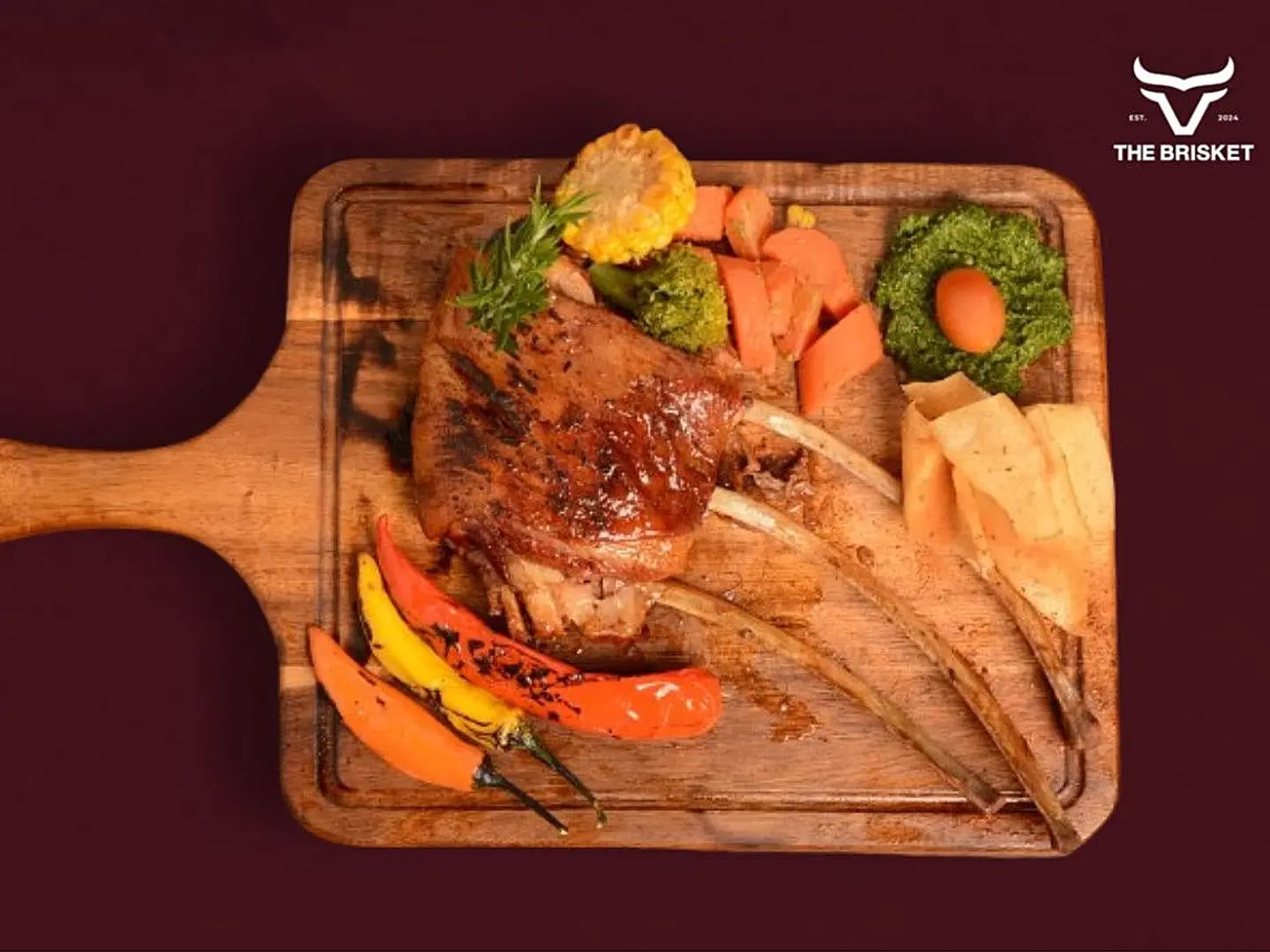 أضلاع خروف مدخنة 750جرام