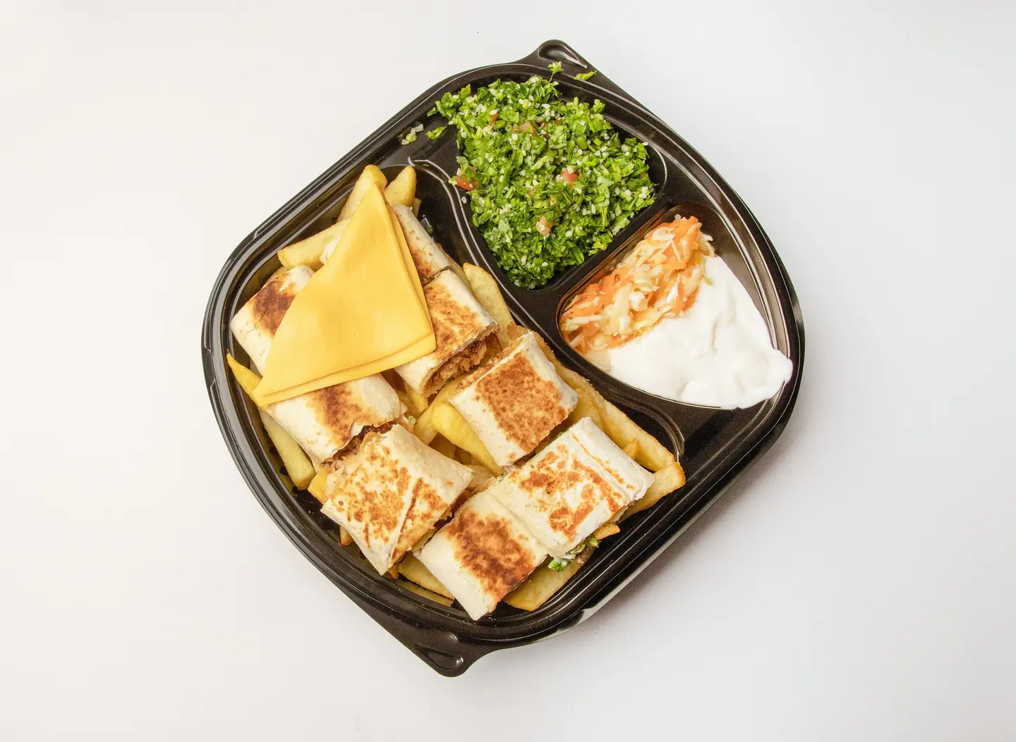 صحن عربي دجاج مع الجبنة