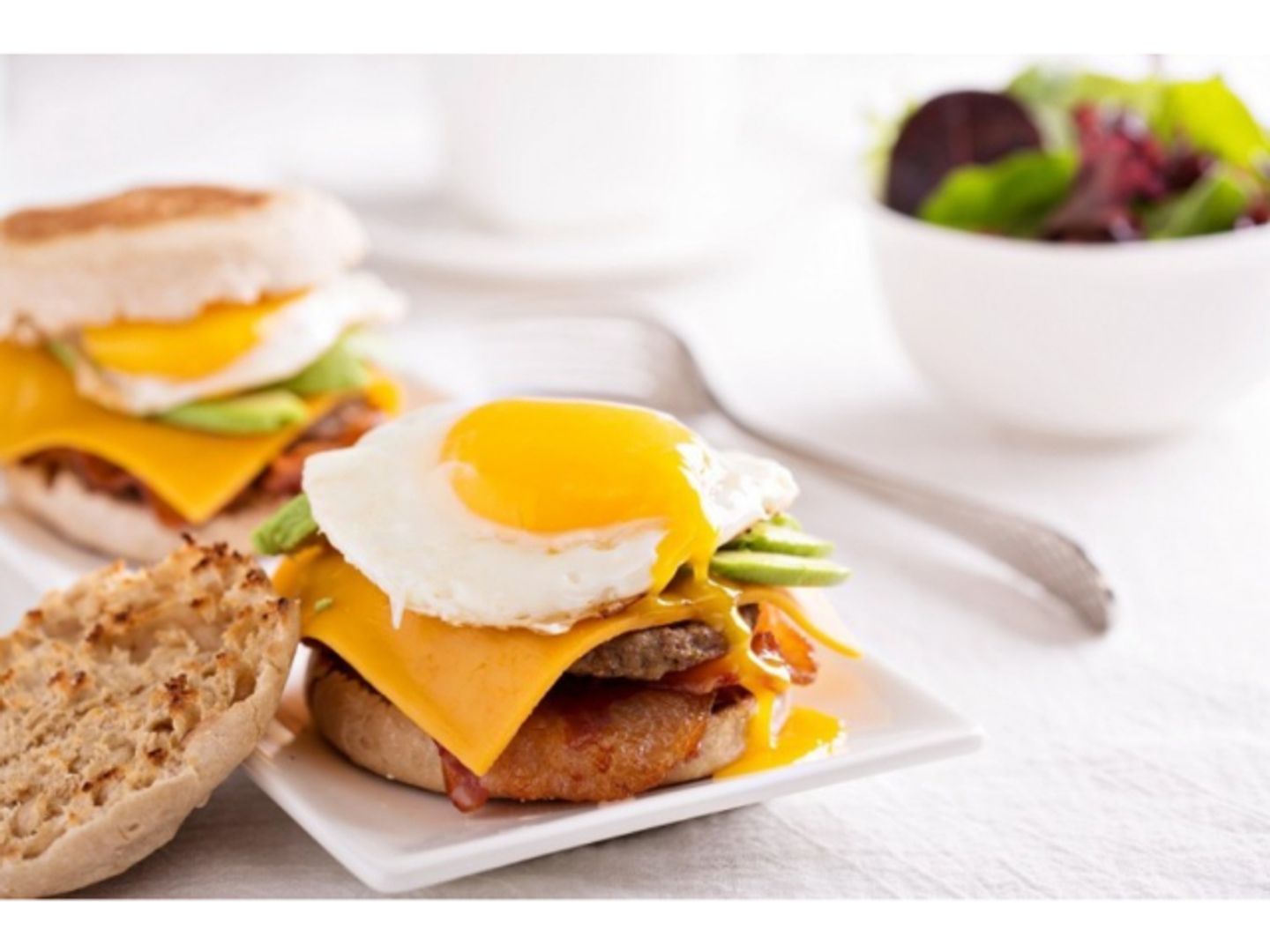 Meat Cheese Egg Cheese Burger