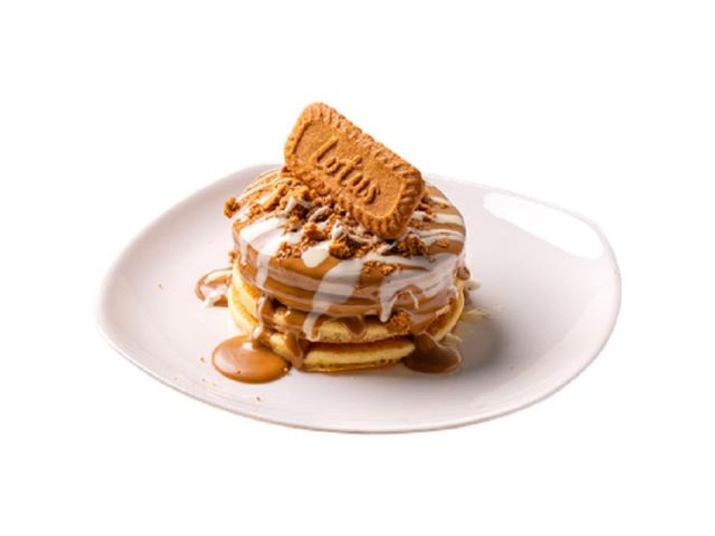 Pancake Sandwich With Lotus Mix