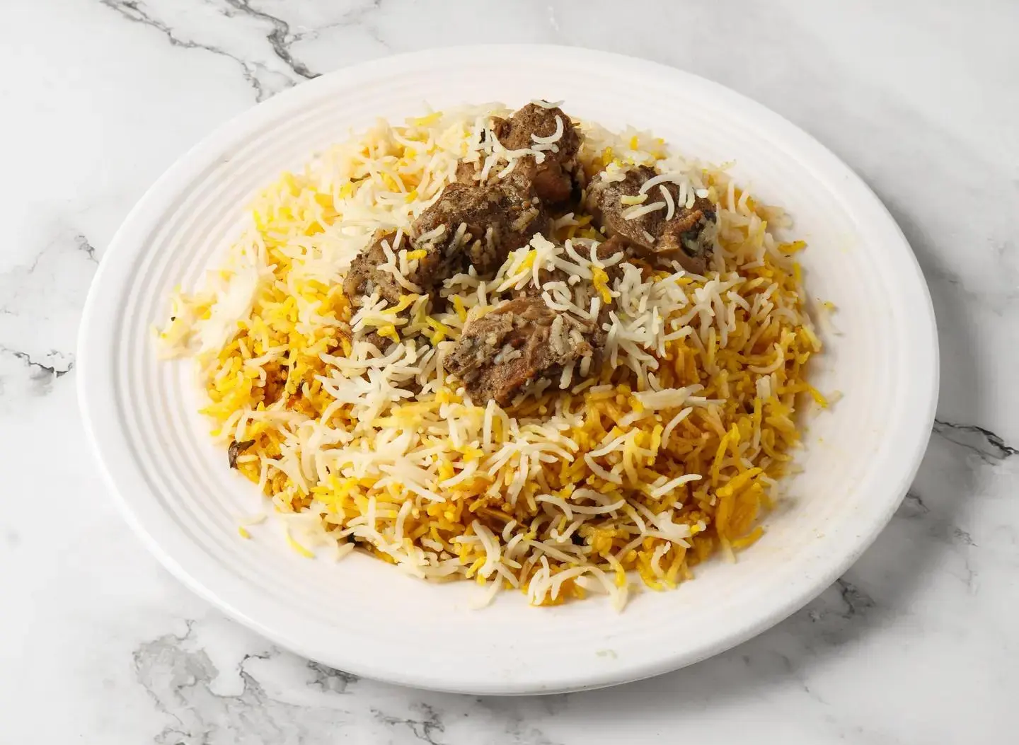 برياني لحم كبير