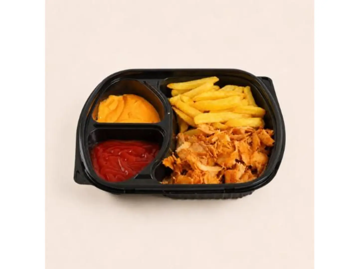 Shawarma Slices With Fries