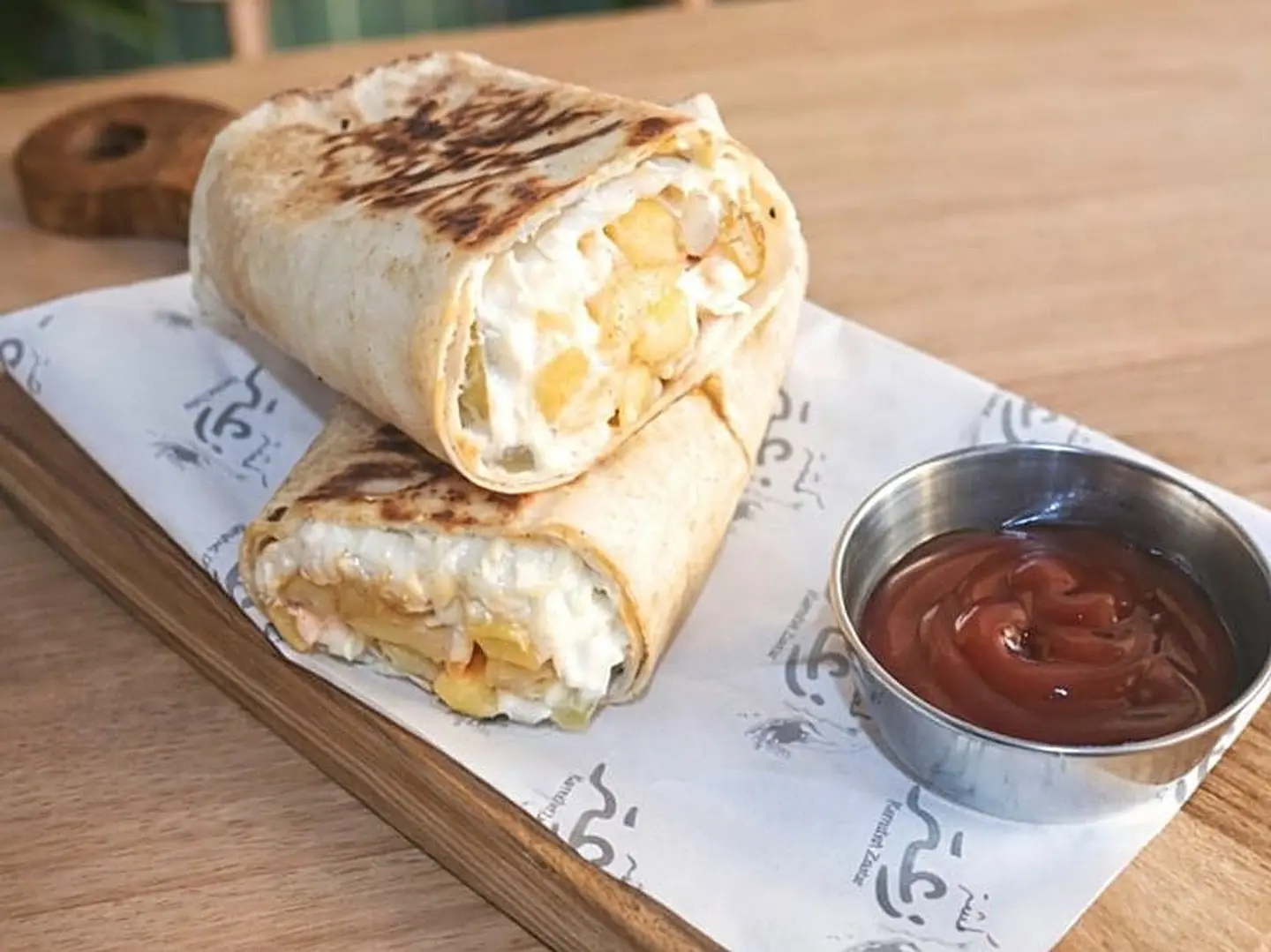 Lebanese Potato Sandwich