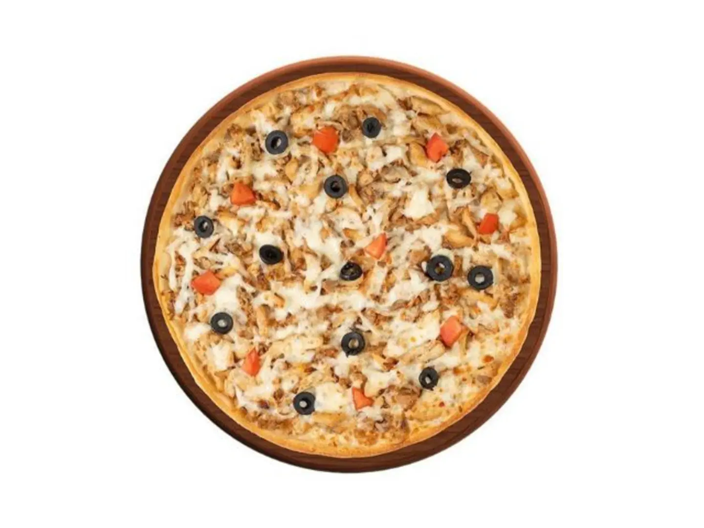 Shawarma Calzone Pizza