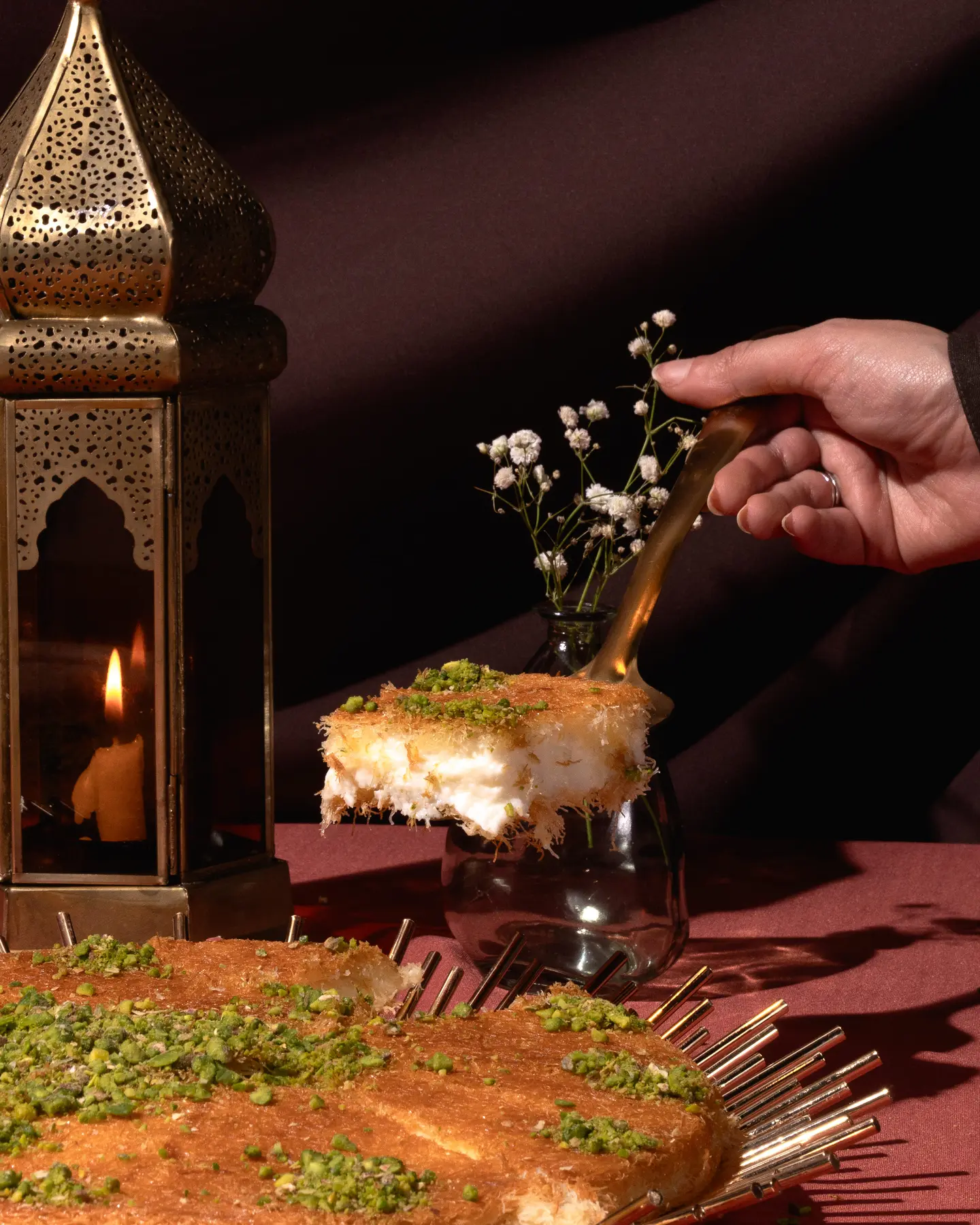 كنافة قشطة