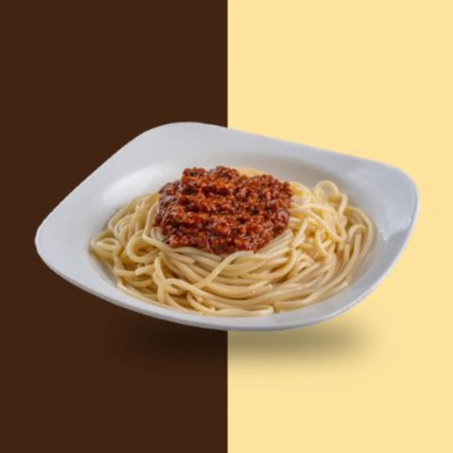 باستا مع اللحم المفروم