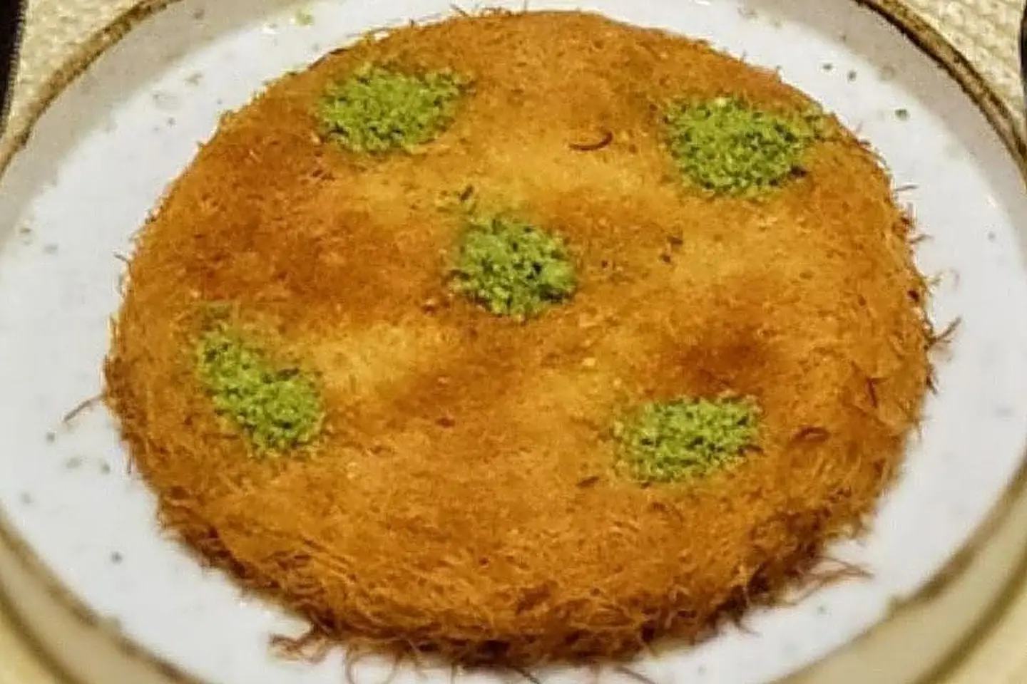 كنافة قشطة