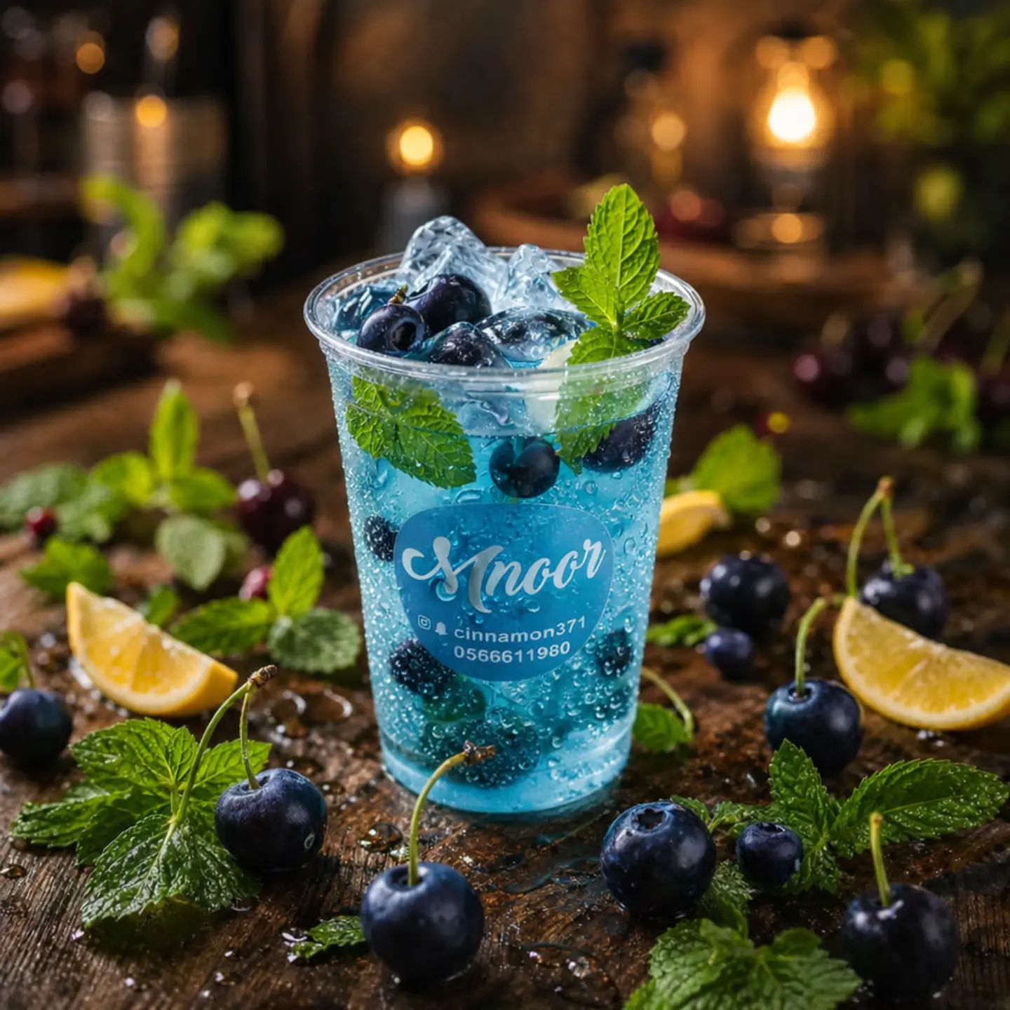 Cherry Mojito - Blueberry Mojito