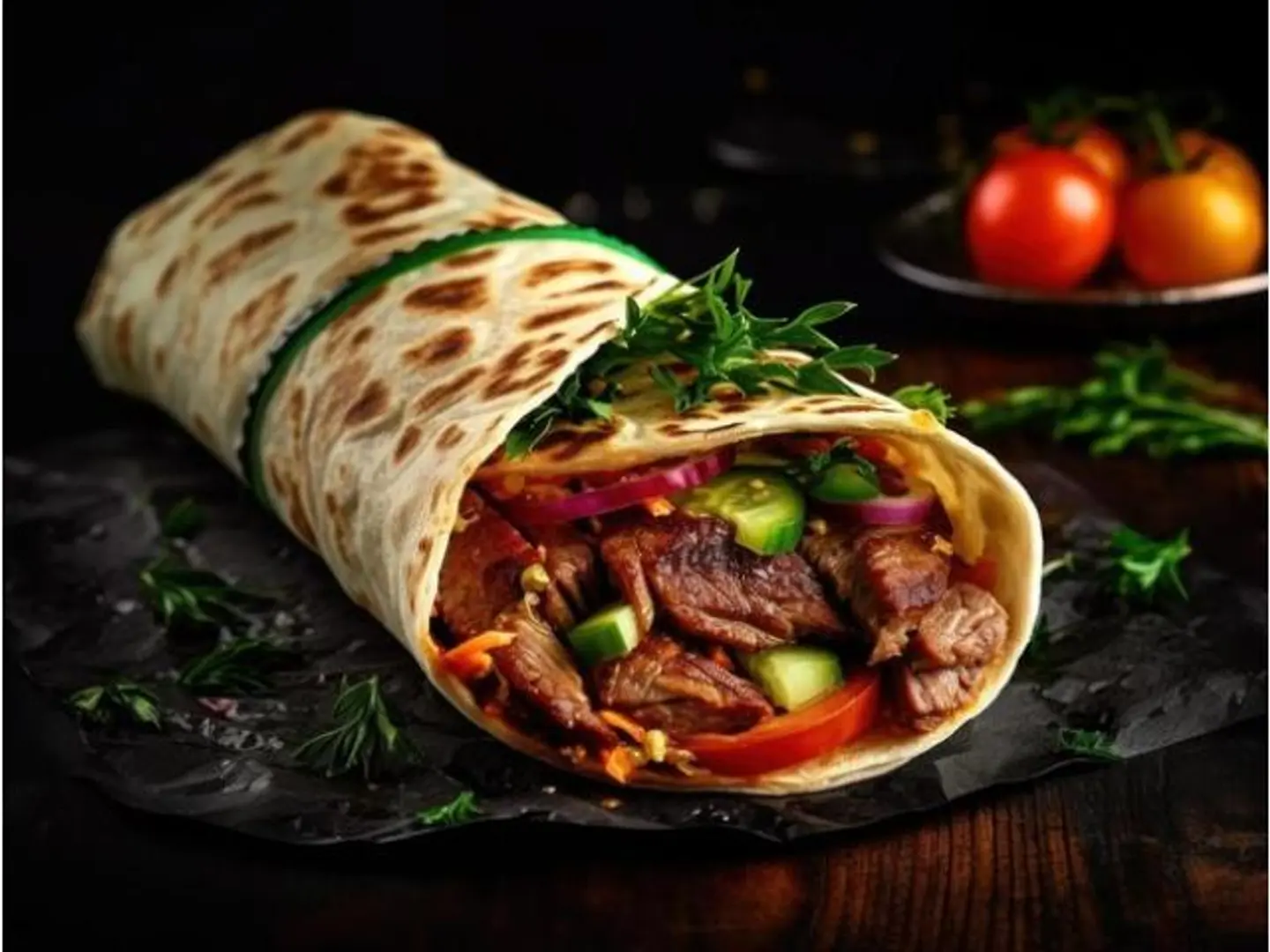 Meat Shawarma Sandwich