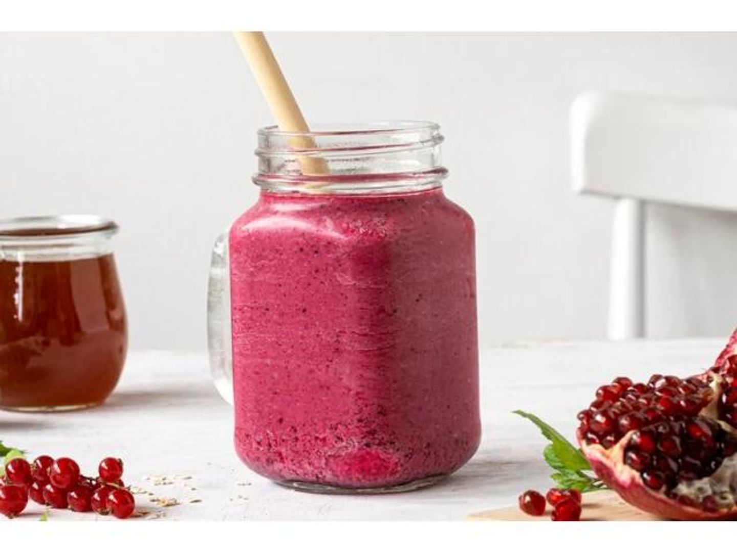 Pomegranate Milkshake