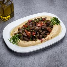 صحن كبدة بالحمص - صغير