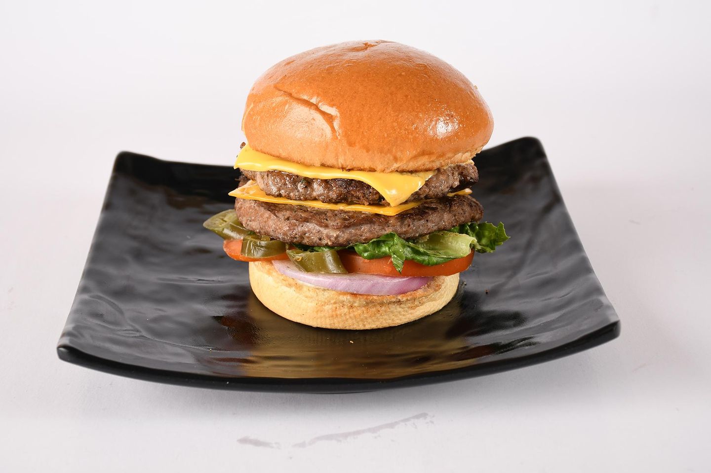 Double Plain Beef Burger