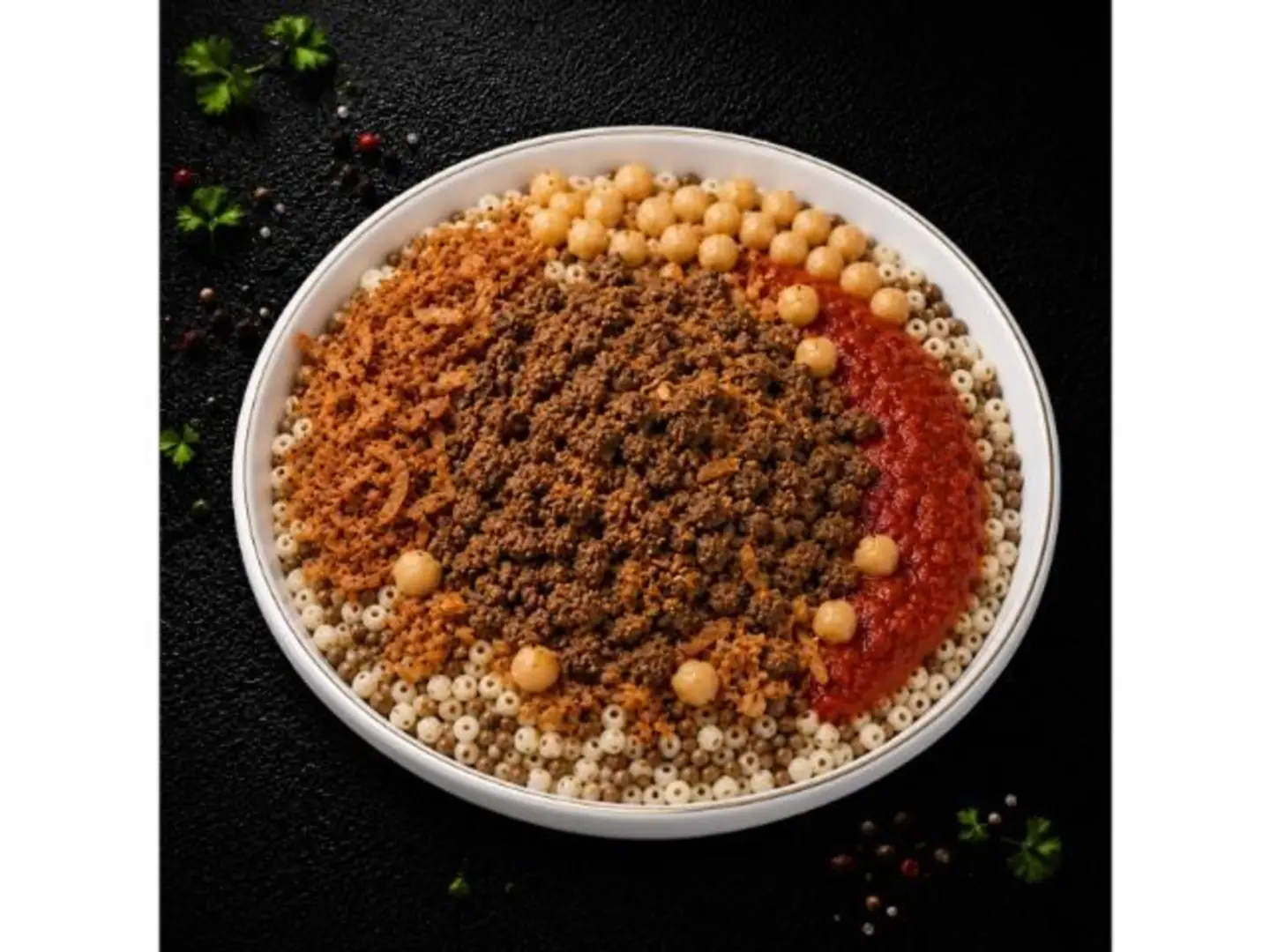 Koshari With Minced Meat