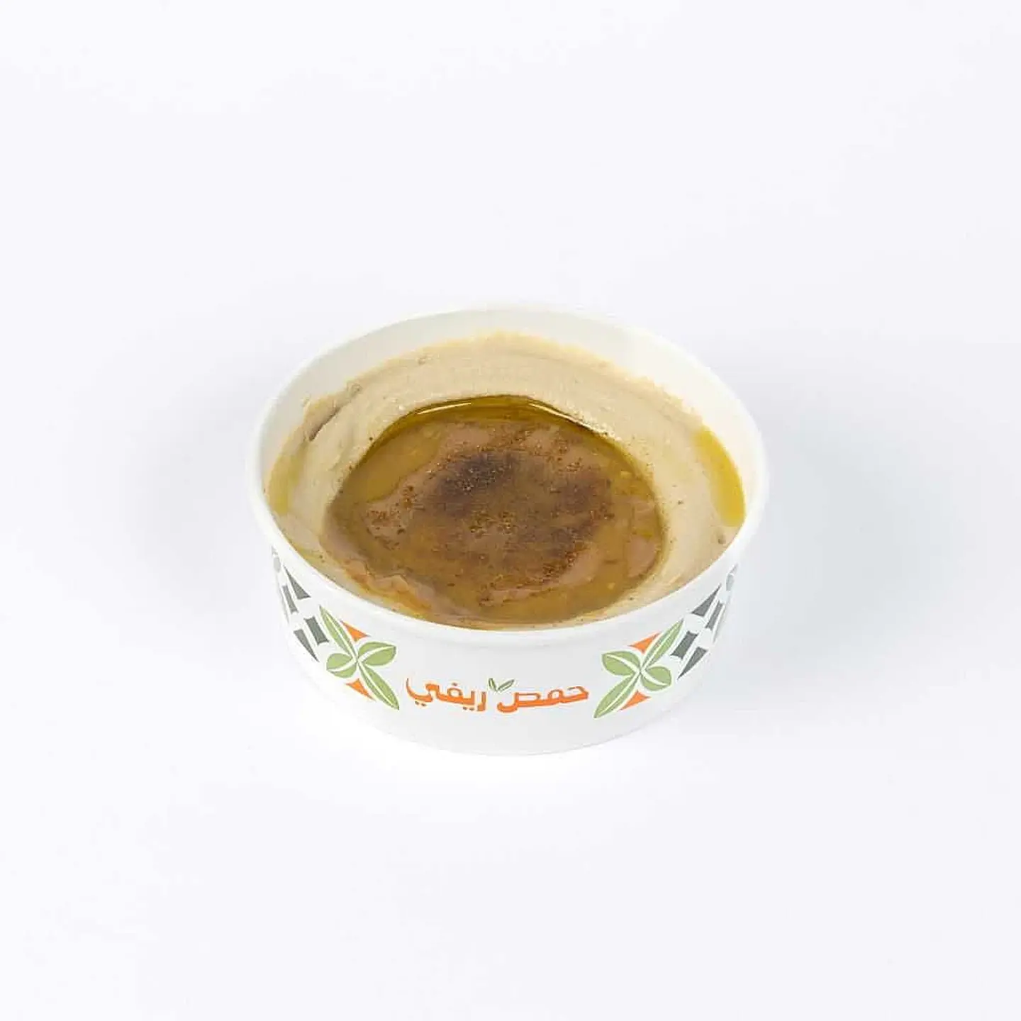 صحن فول على حمص